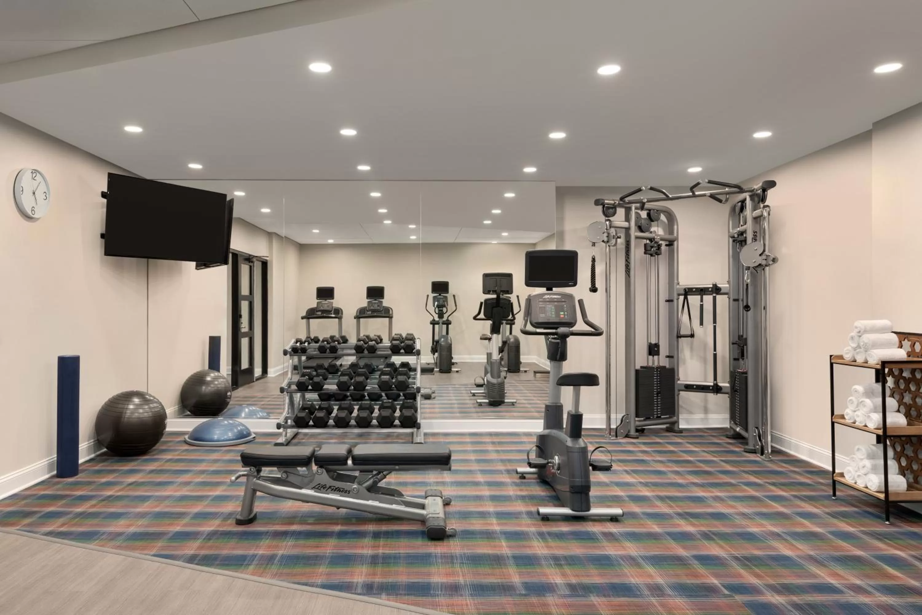 Fitness centre/facilities in Hotel Indigo - Winston-Salem Downtown by IHG