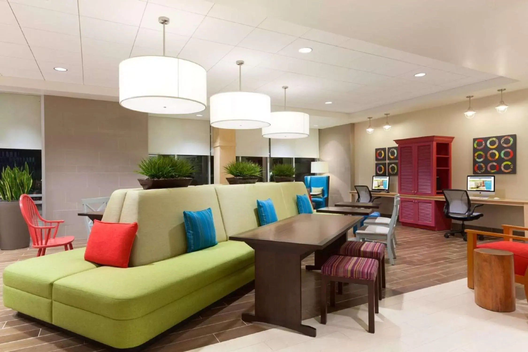 Lobby or reception, Seating Area in Home2 Suites by Hilton Albany Airport/Wolf Rd