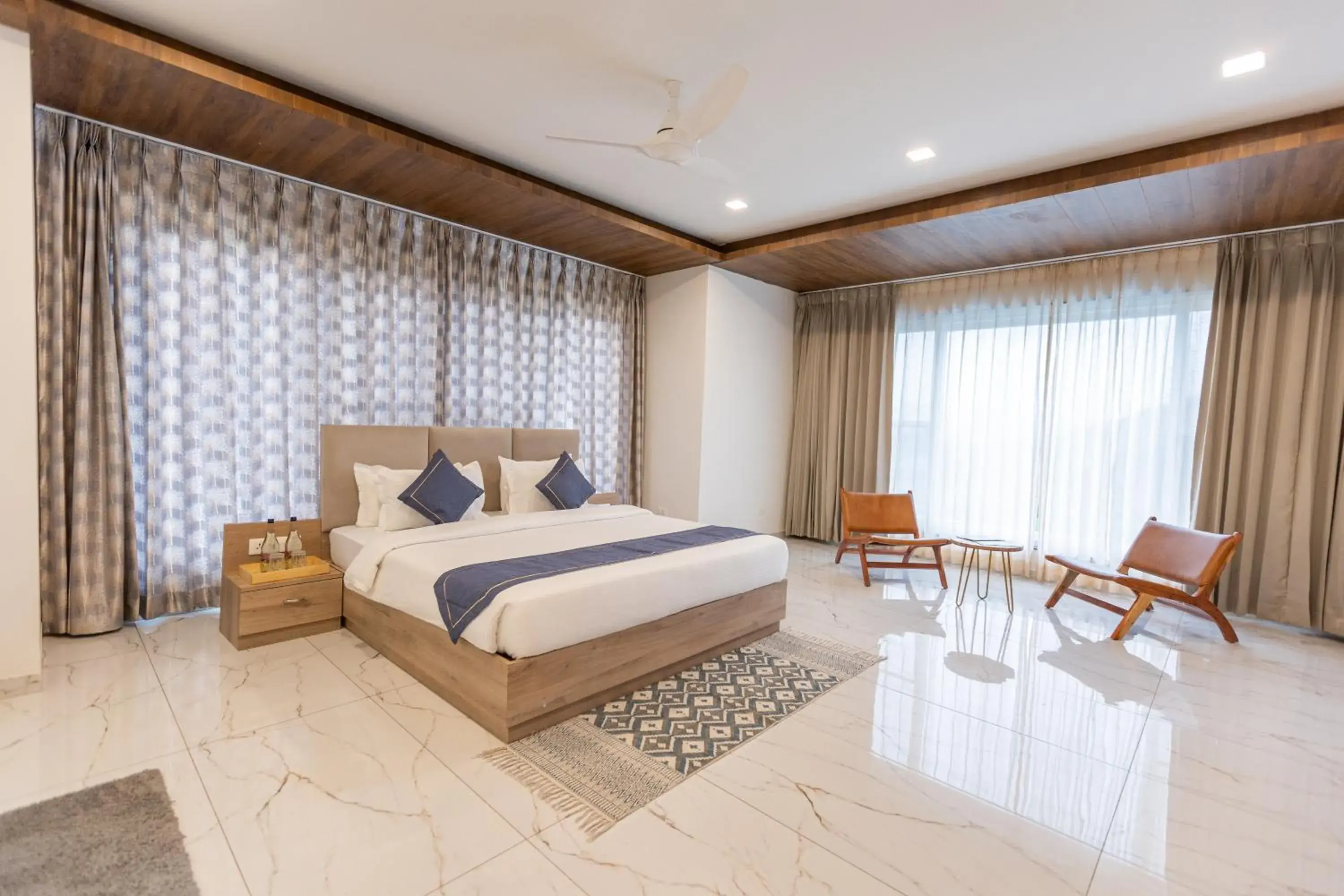 Bed in Suramya Villa