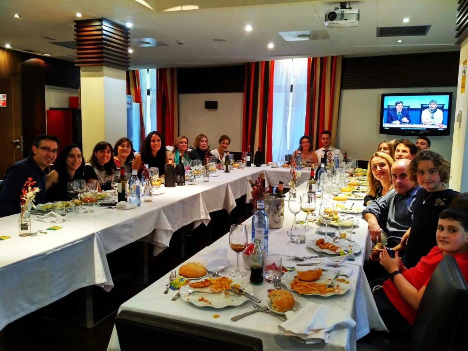 Family in Hotel Villa de Aranda
