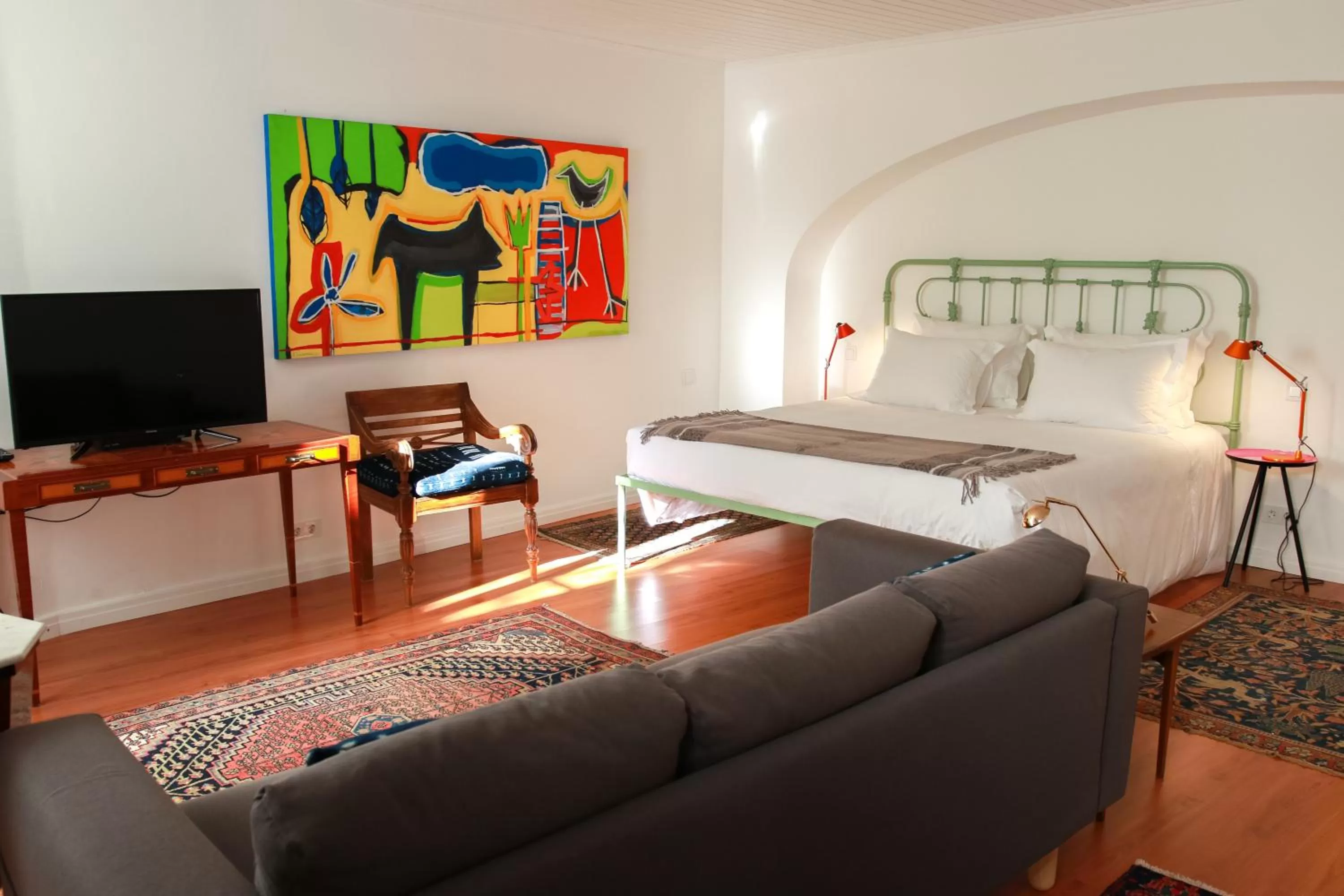 TV and multimedia, Bed in São Paulo Boutique Hotel - SPBH