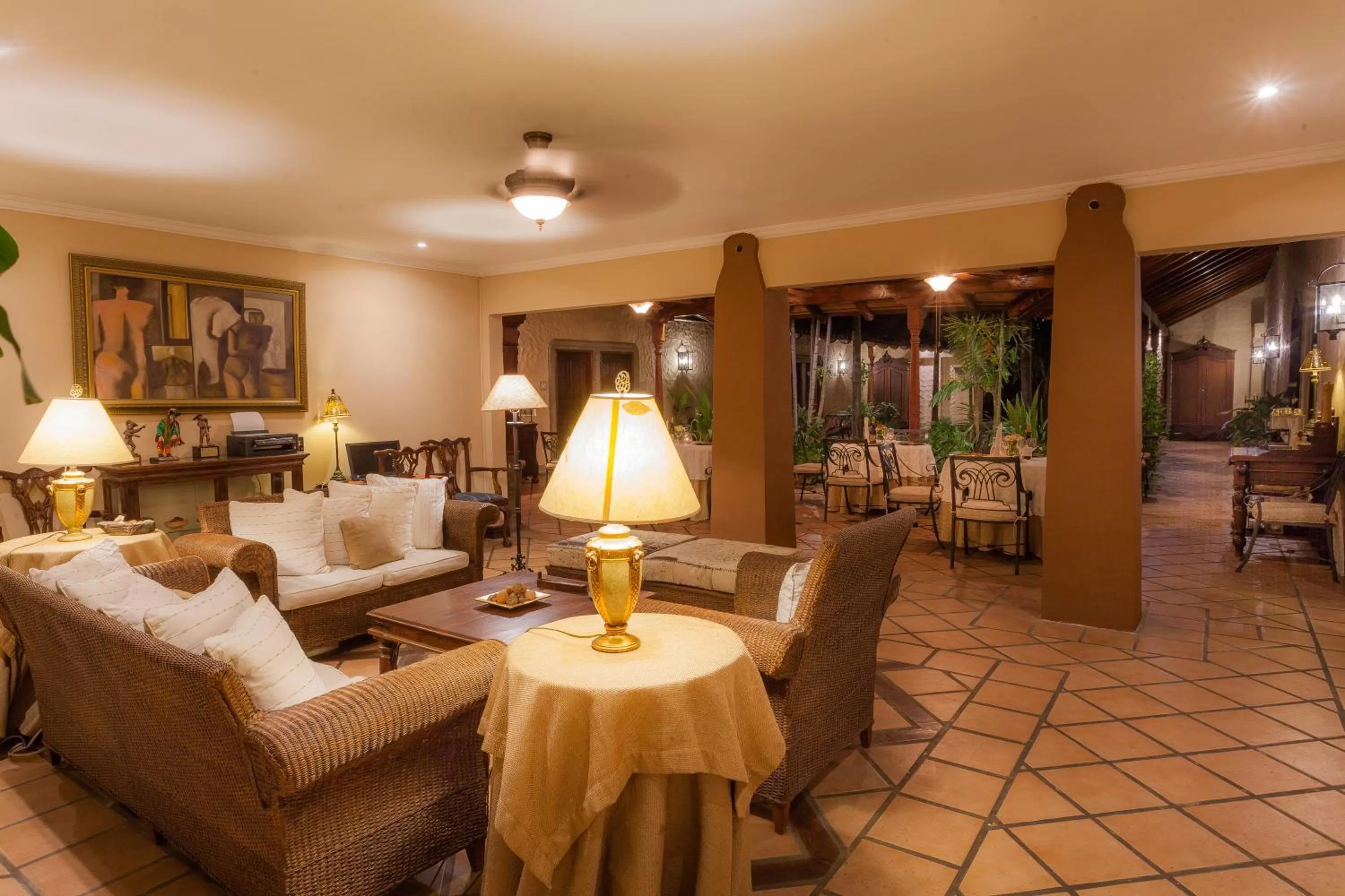 Lobby or reception in Hotel Los Robles, Managua, Nicaragua