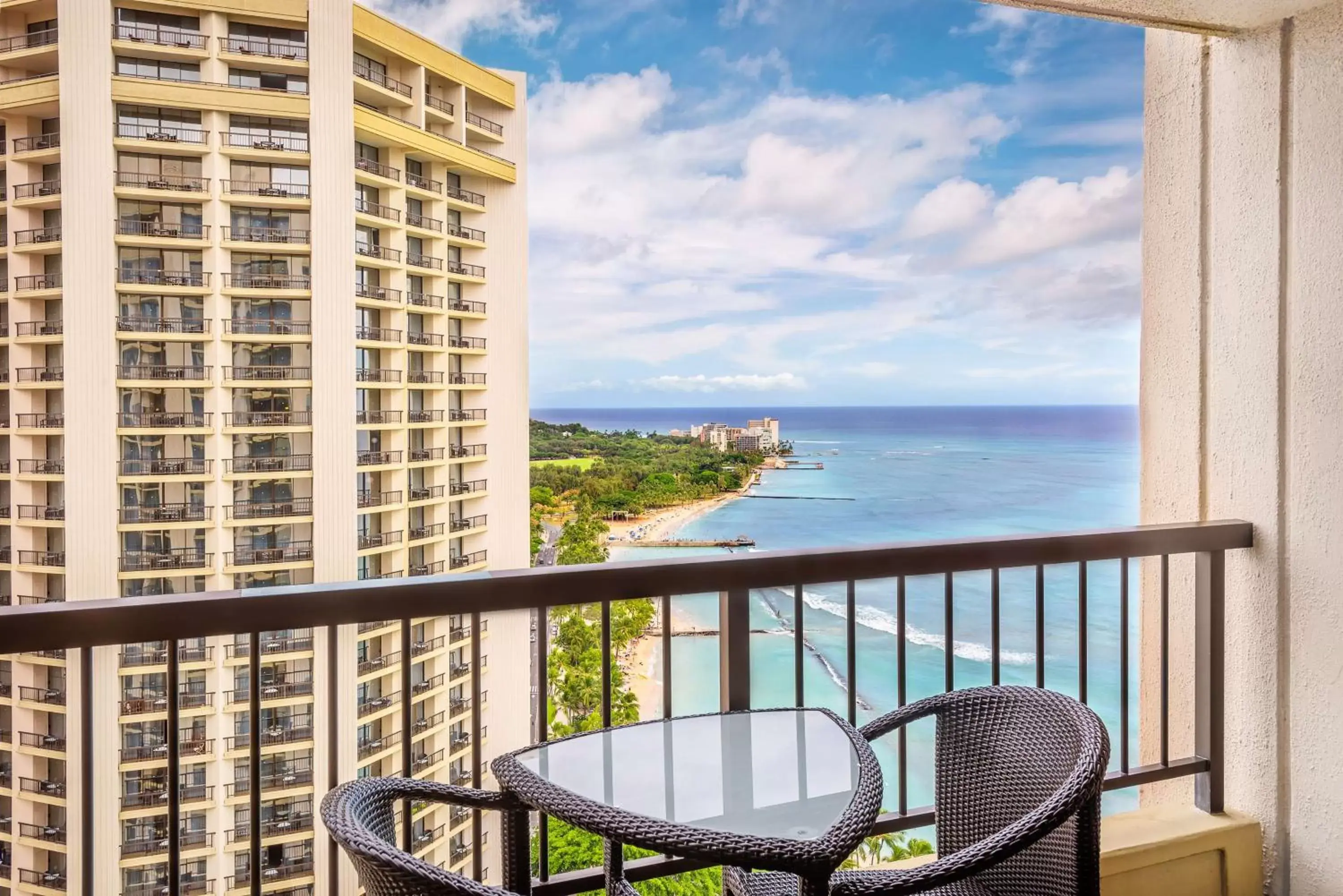 Bedroom in Hyatt Regency Waikiki Beach Resort & Spa