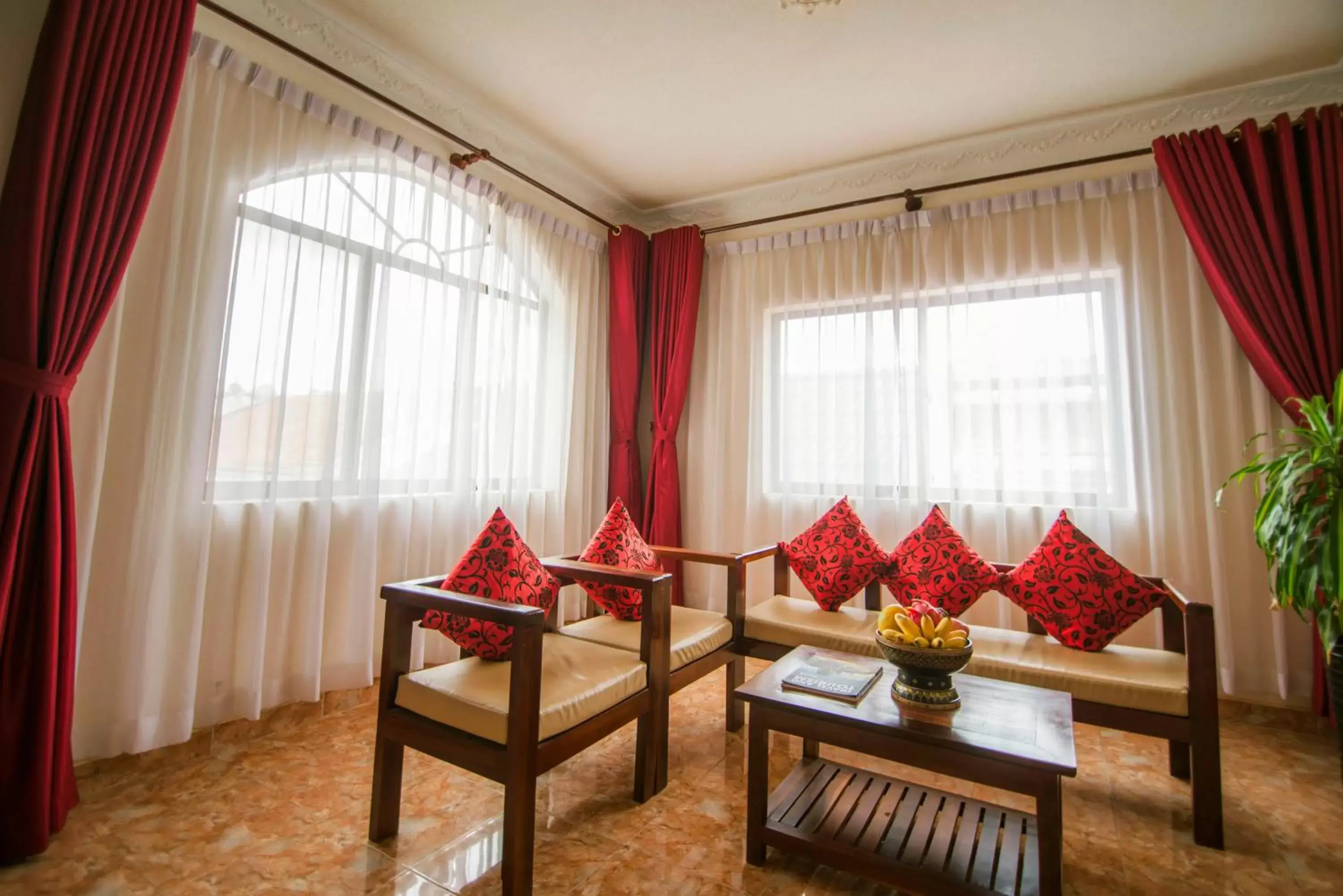 Living room, Seating Area in Reaksmey Chanreas Hotel