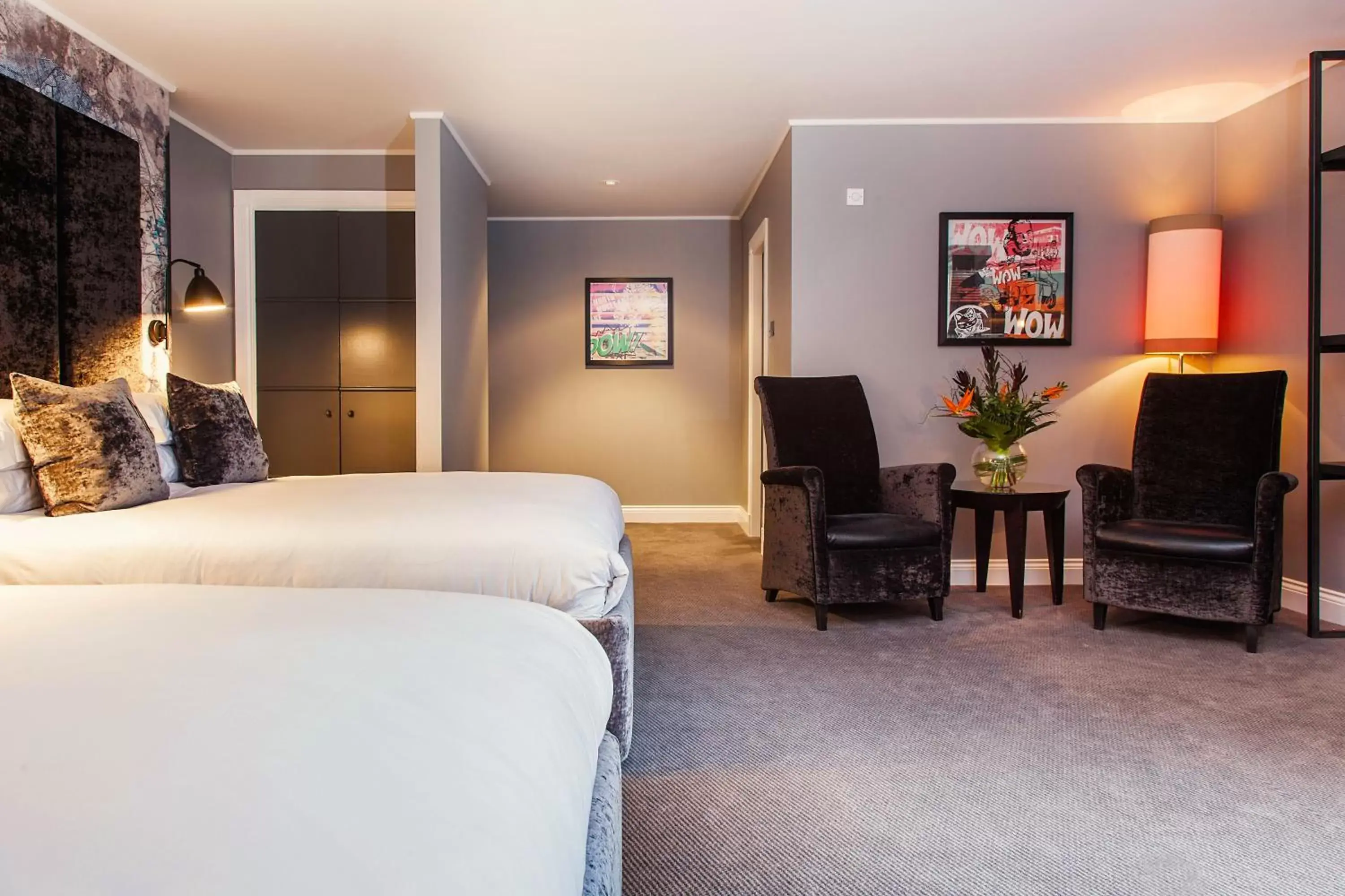 Bedroom in Malmaison Edinburgh