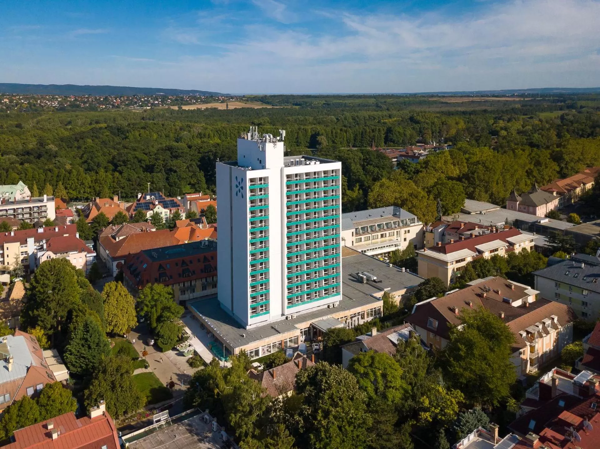 Property building in Hunguest Hotel Panoráma