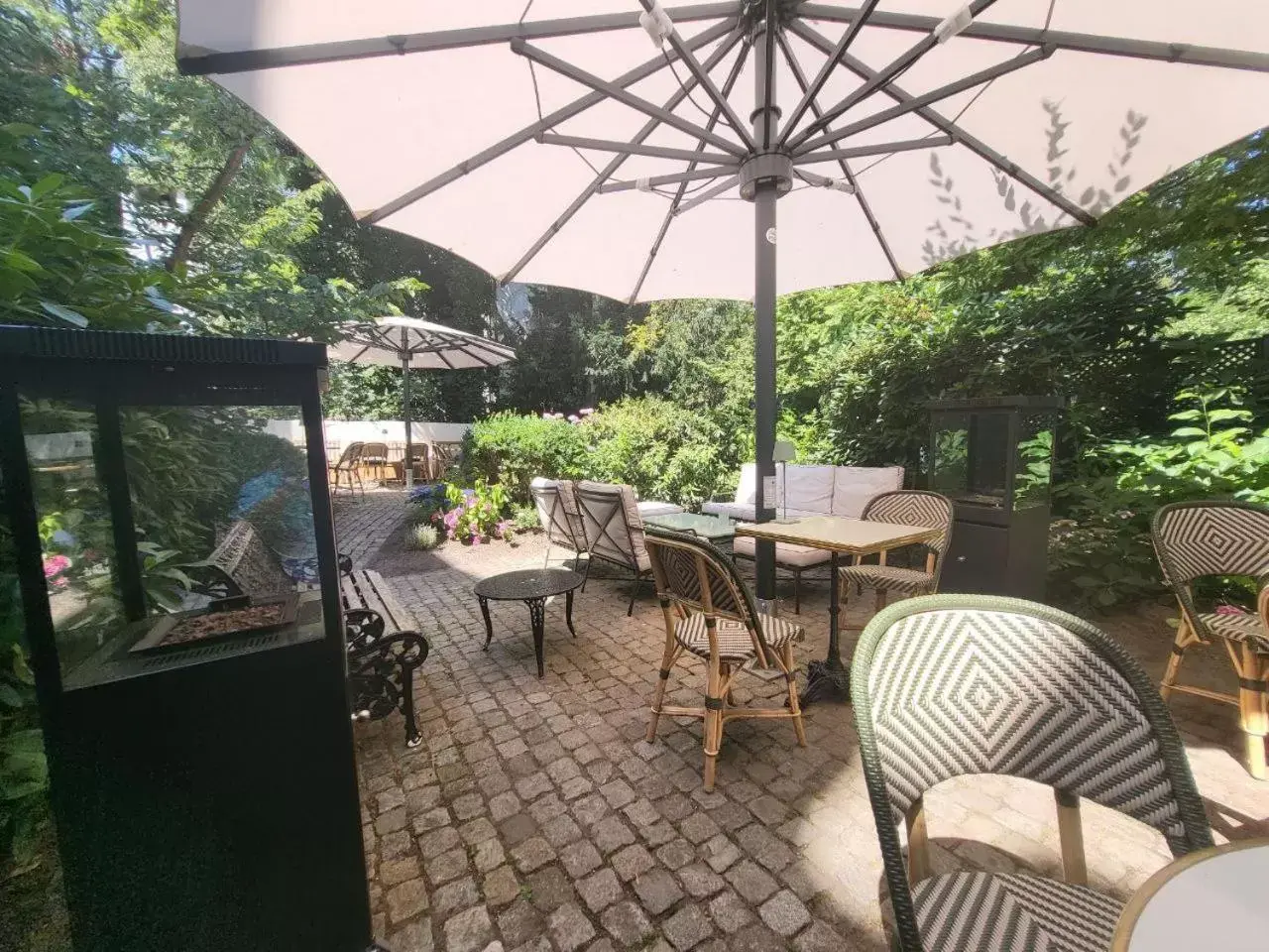 Garden, Restaurant/Places to Eat in Aussen Alster Hotel