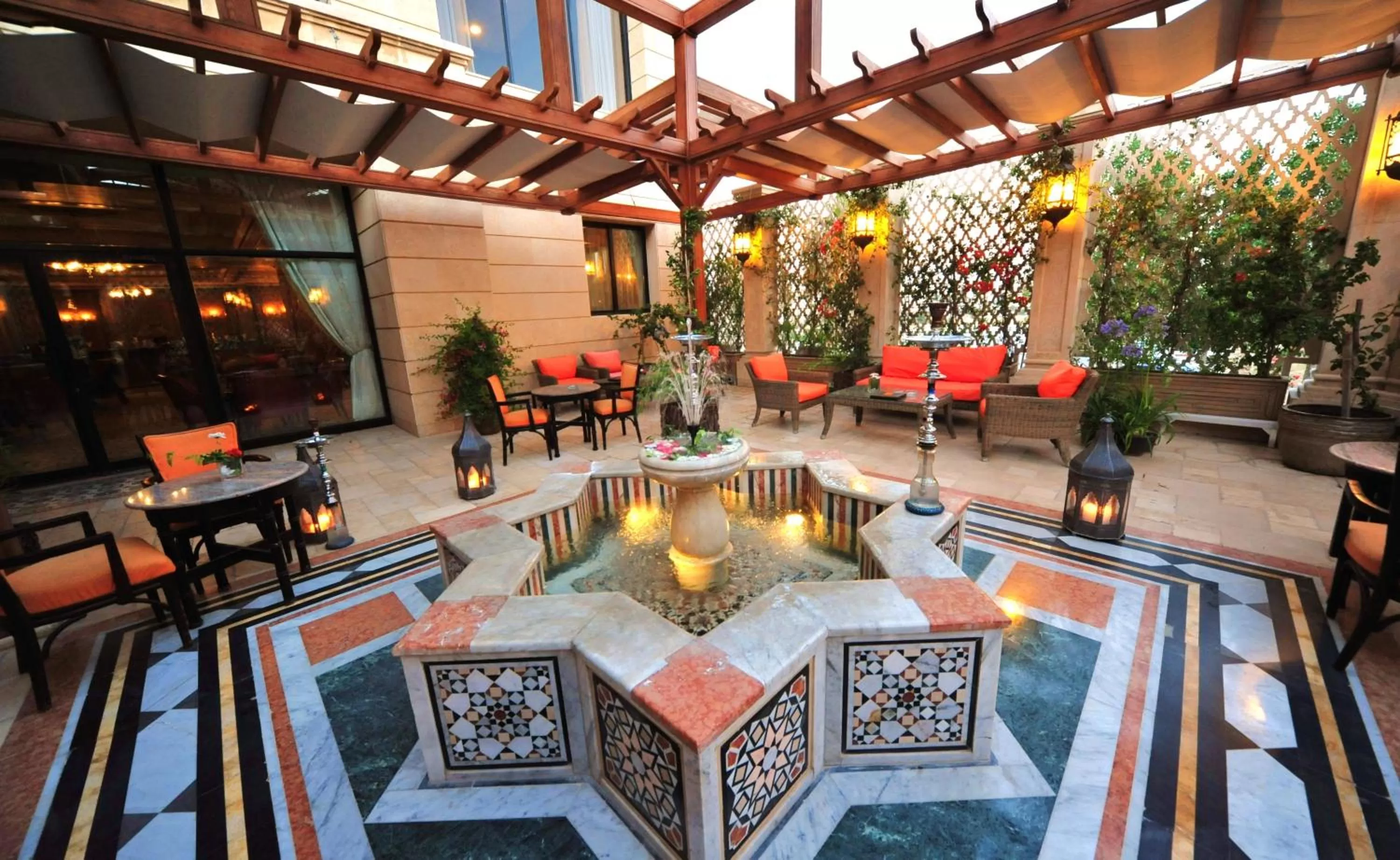 Decorative detail in Regency Palace Amman