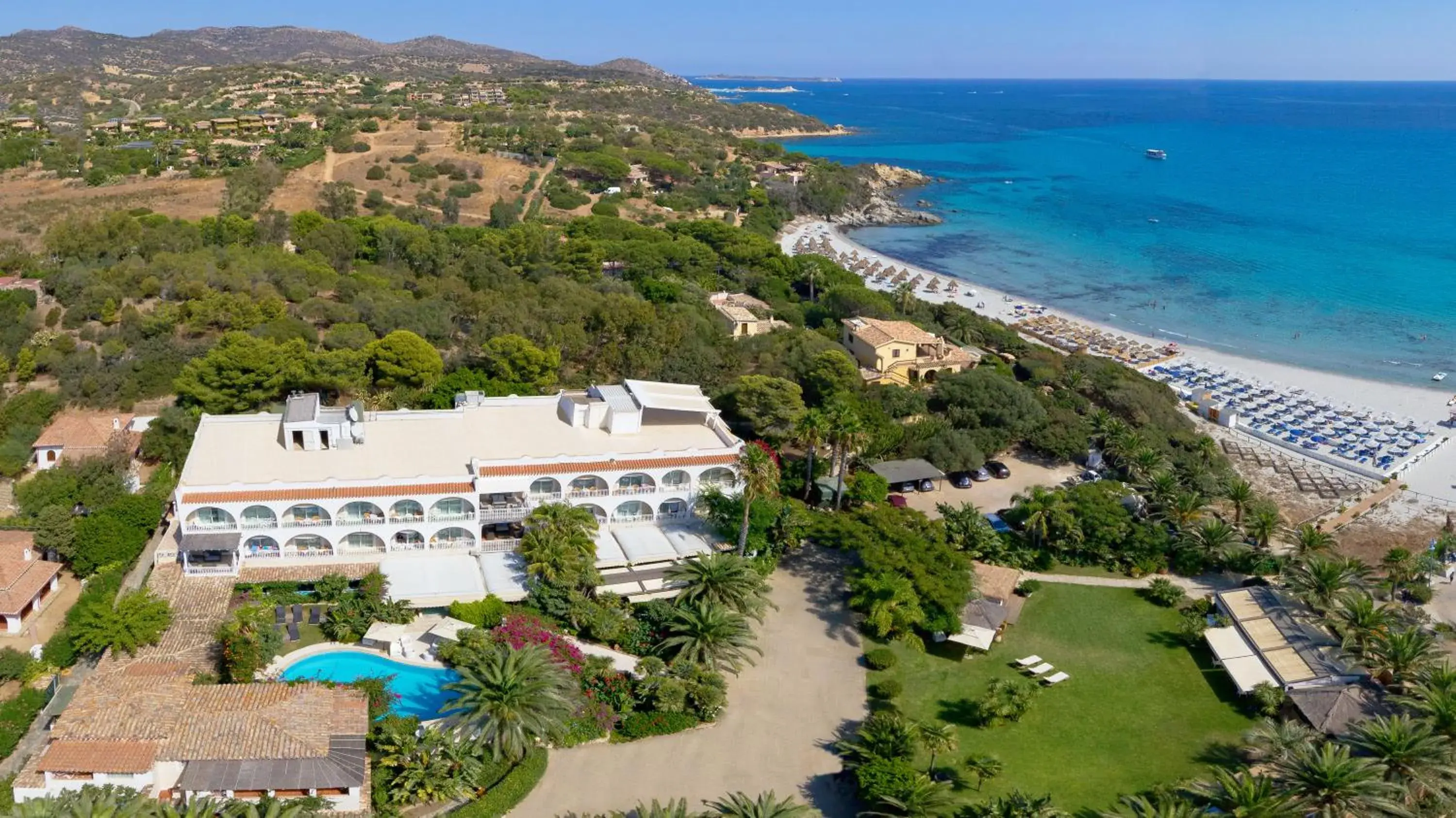 Bird's eye view in Hotel Simius Playa Bird's eye view in Hotel Simius Playa