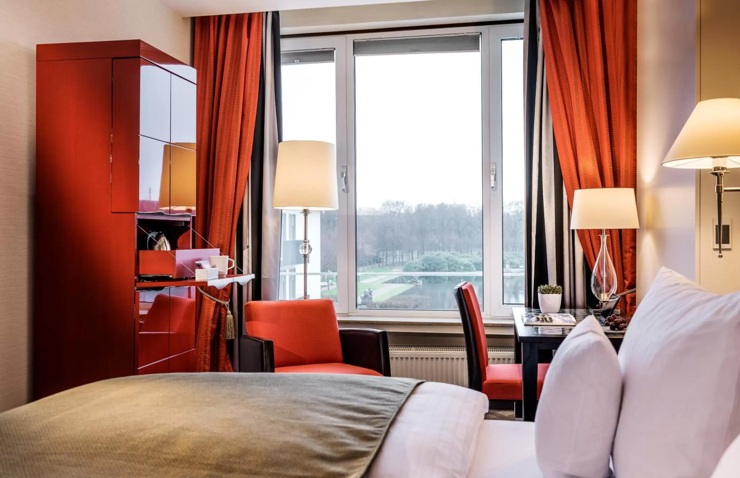 Bed in Parkhotel Bremen – ein Mitglied der Hommage Luxury Hotels Collection