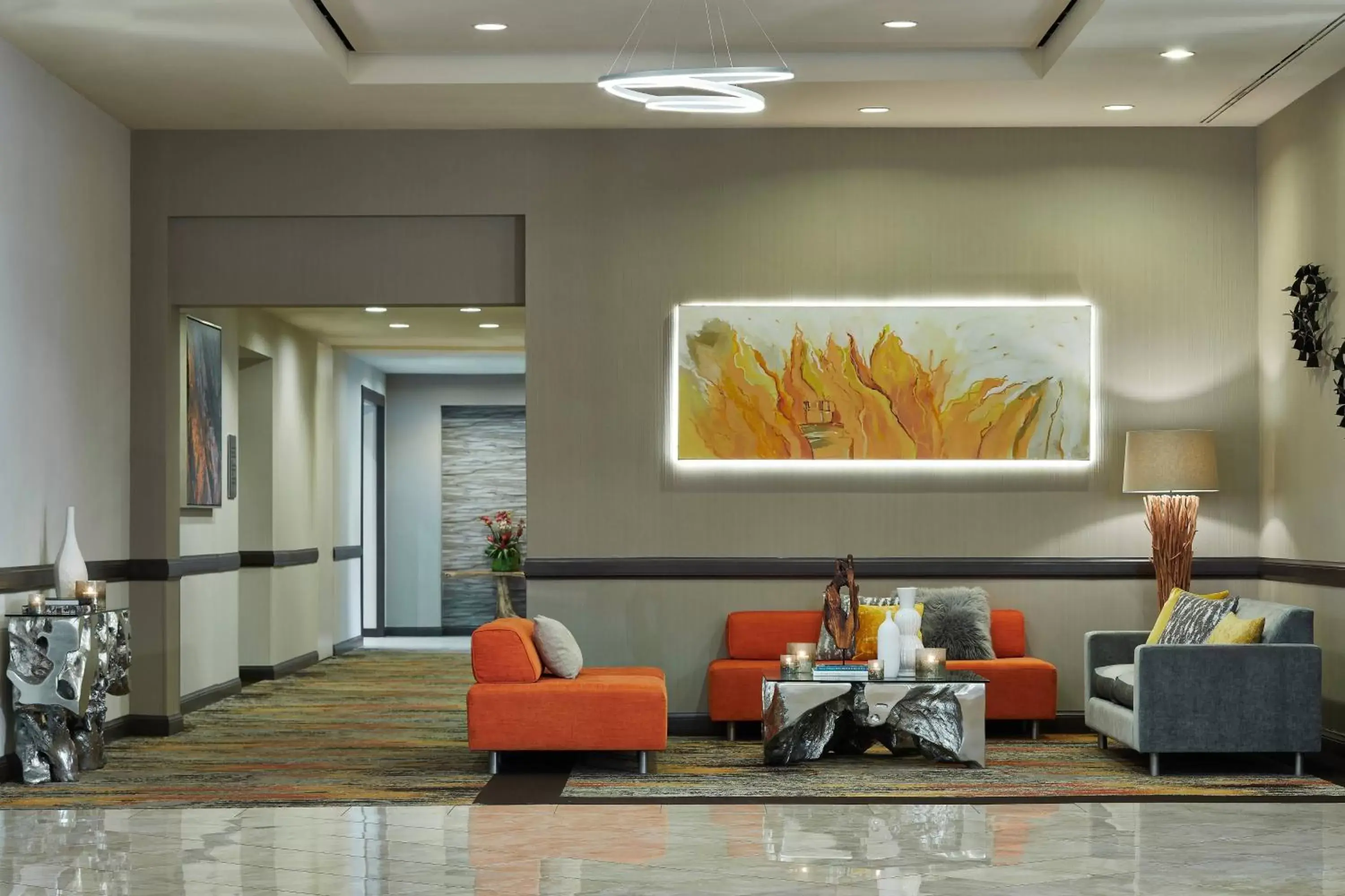Meeting/conference room, Lobby/Reception in Renaissance Chicago Glenview Suites Hotel