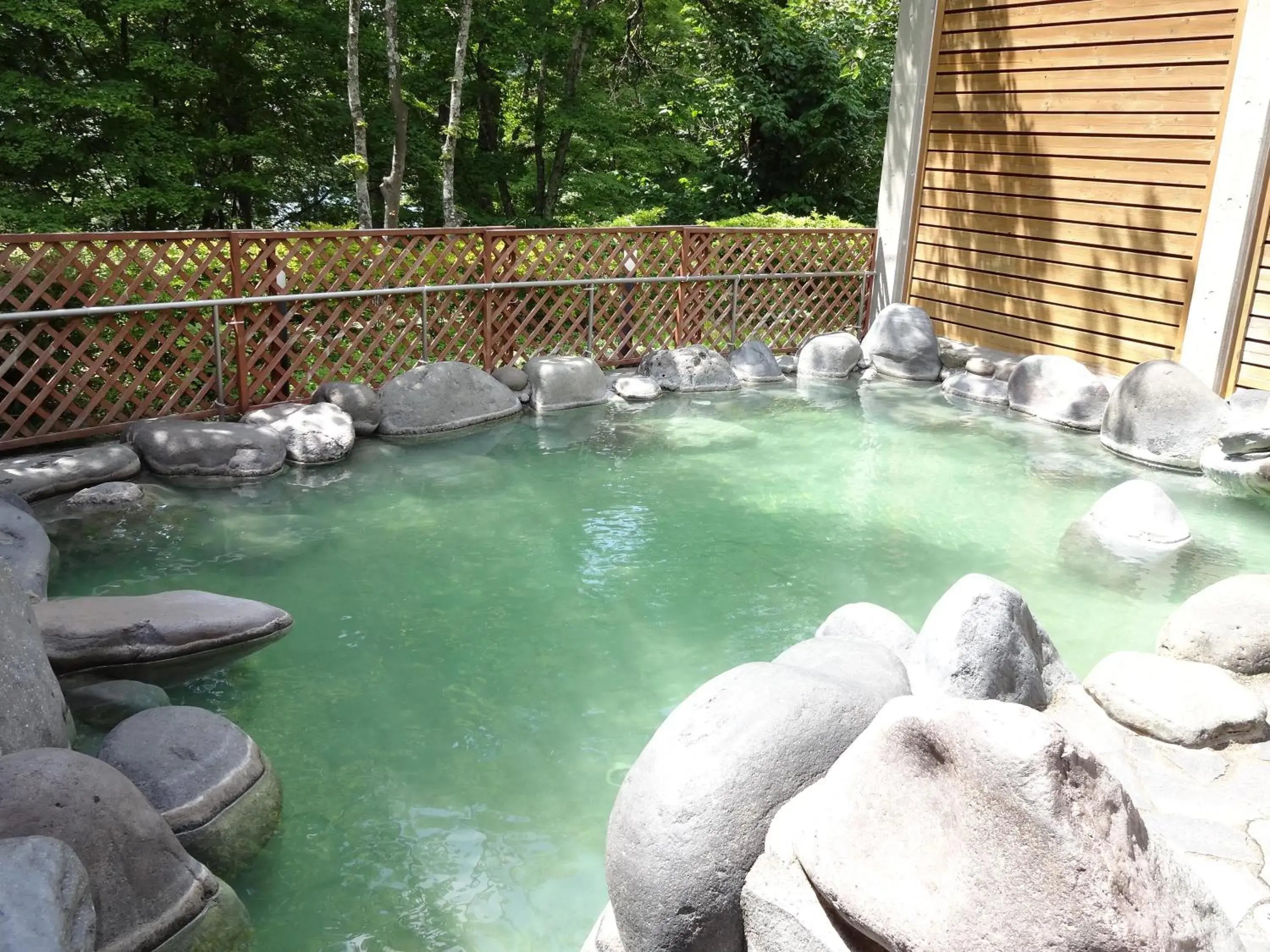Hot Spring Bath, Swimming Pool in Chuzenji Kanaya Hotel