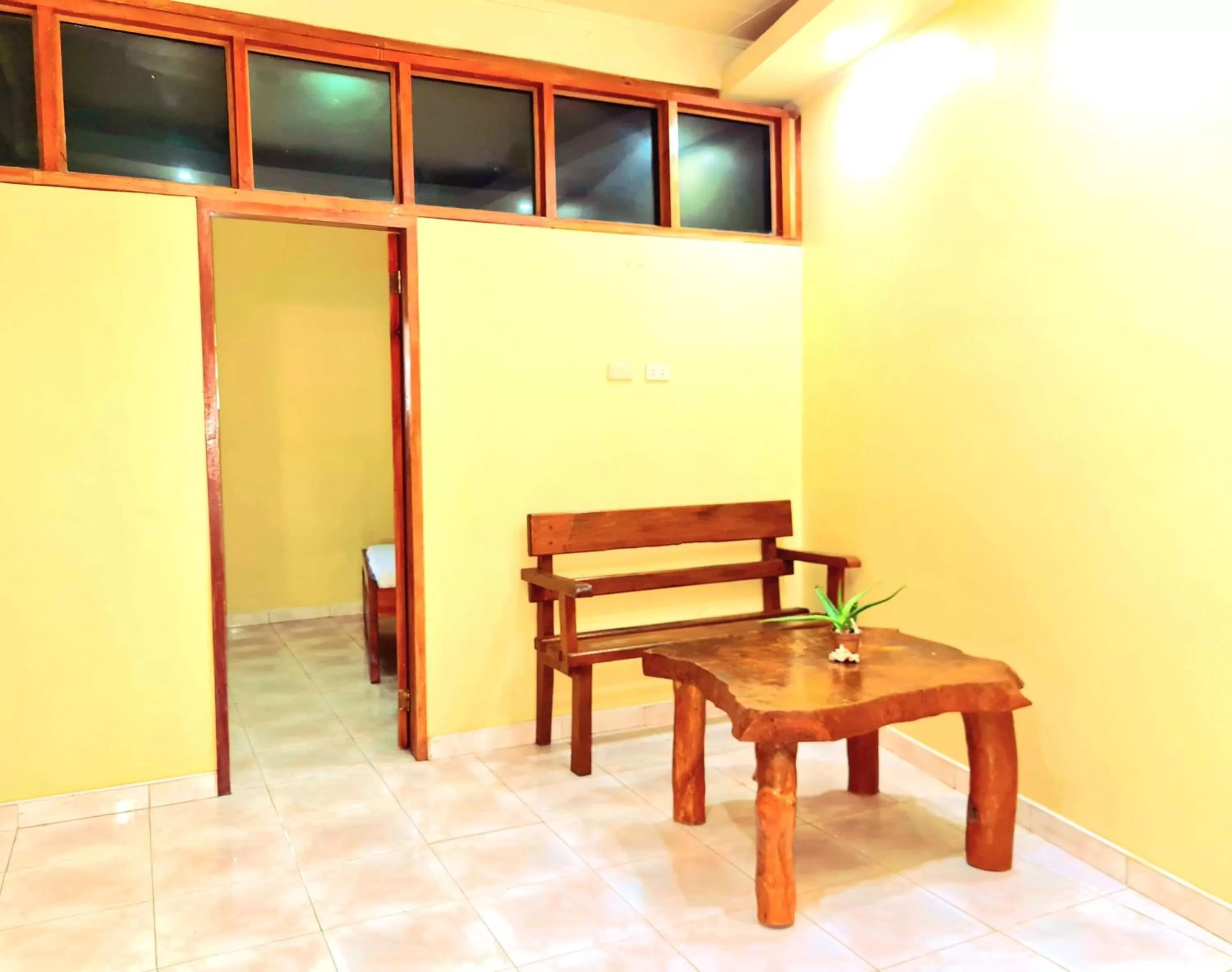 Patio in La-Familia Guest House