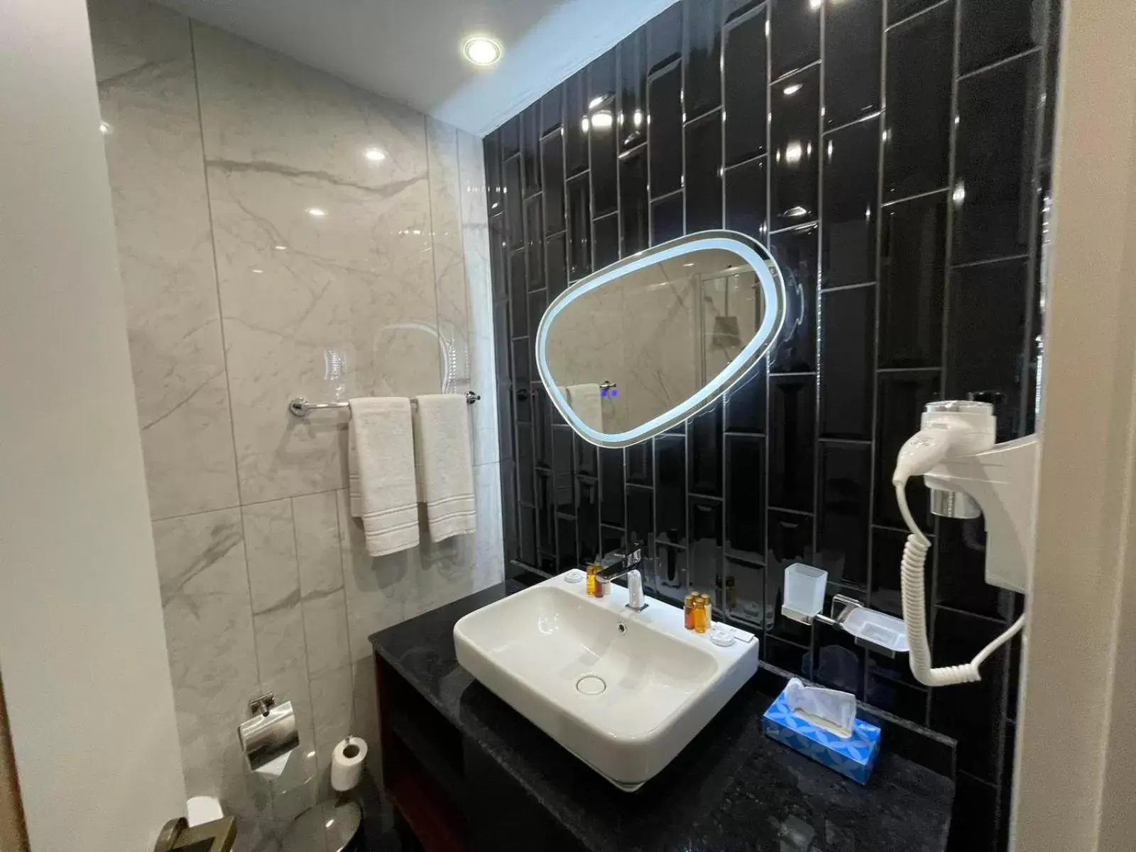 Shower, Bathroom in Ramada Plovdiv Trimontium