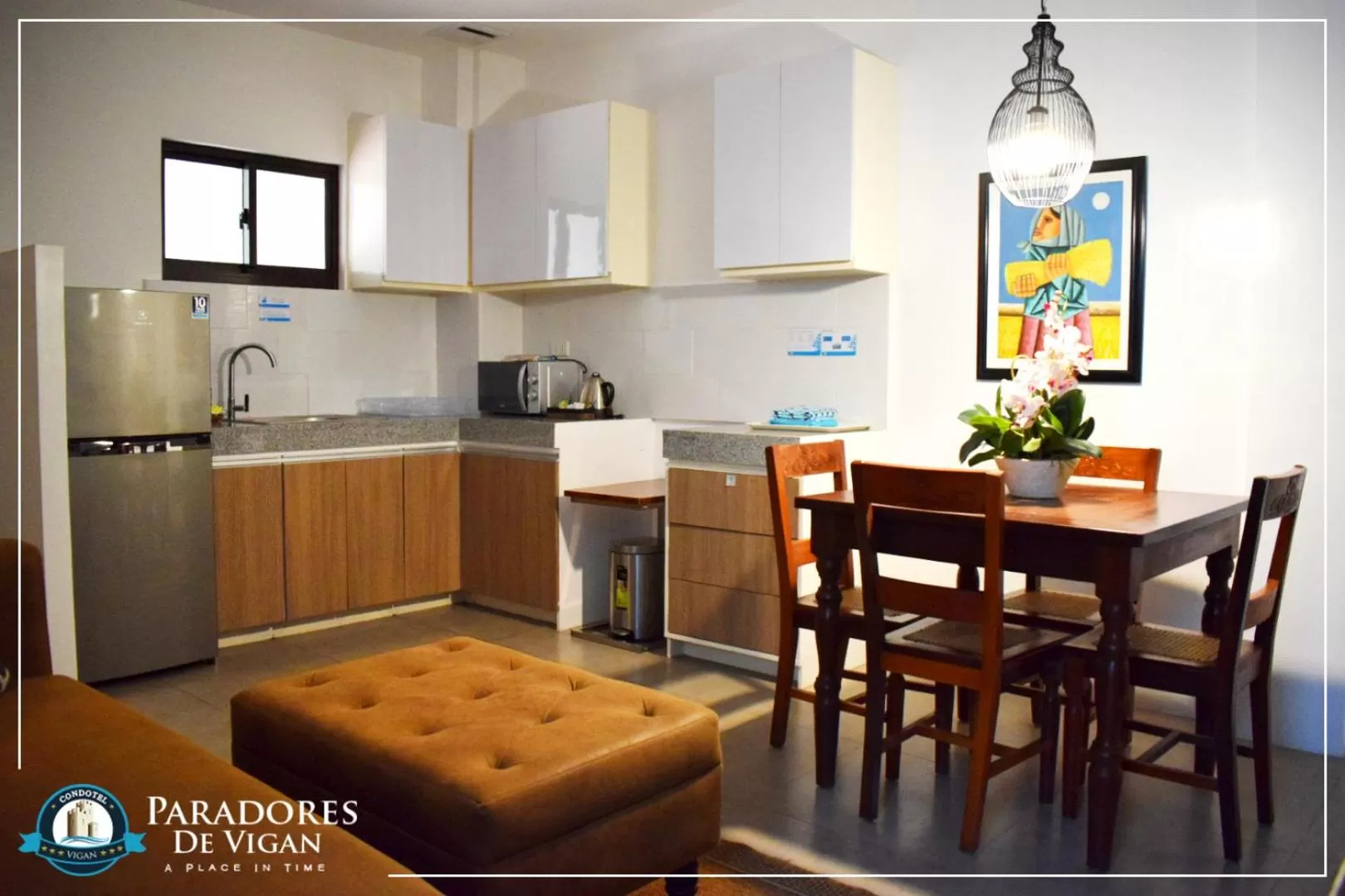 Kitchen or kitchenette in Paradores de Vigan