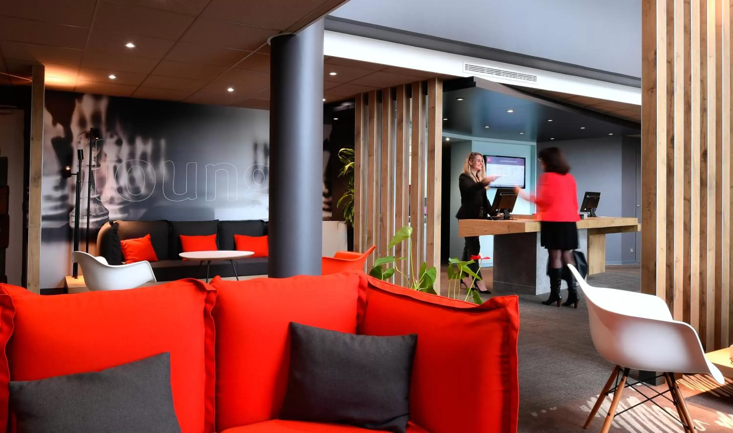 Living room in ibis Caen Porte De Bretagne Living room in ibis Caen Porte De Bretagne