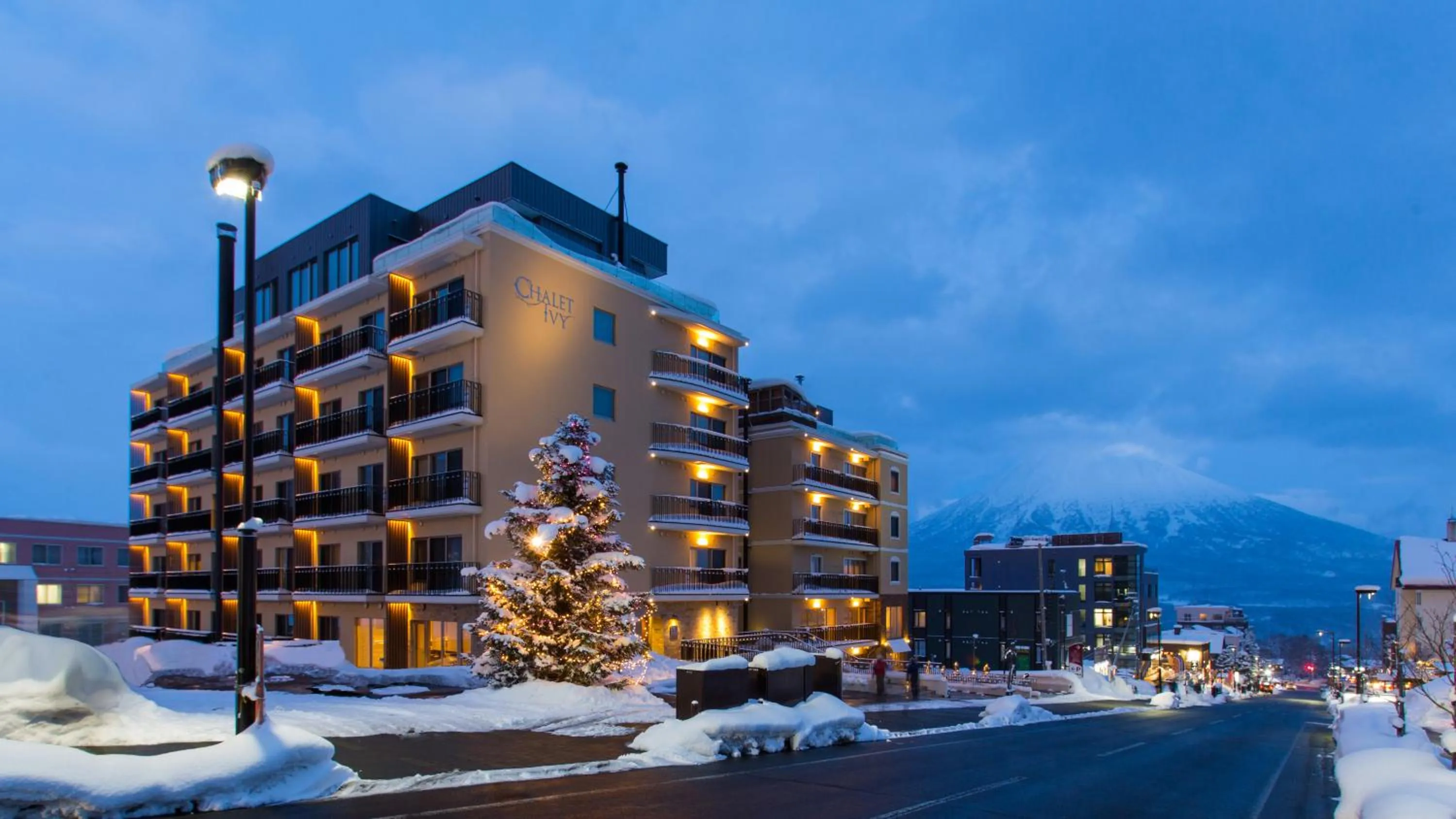 Property building in Chalet Ivy Hirafu, Niseko