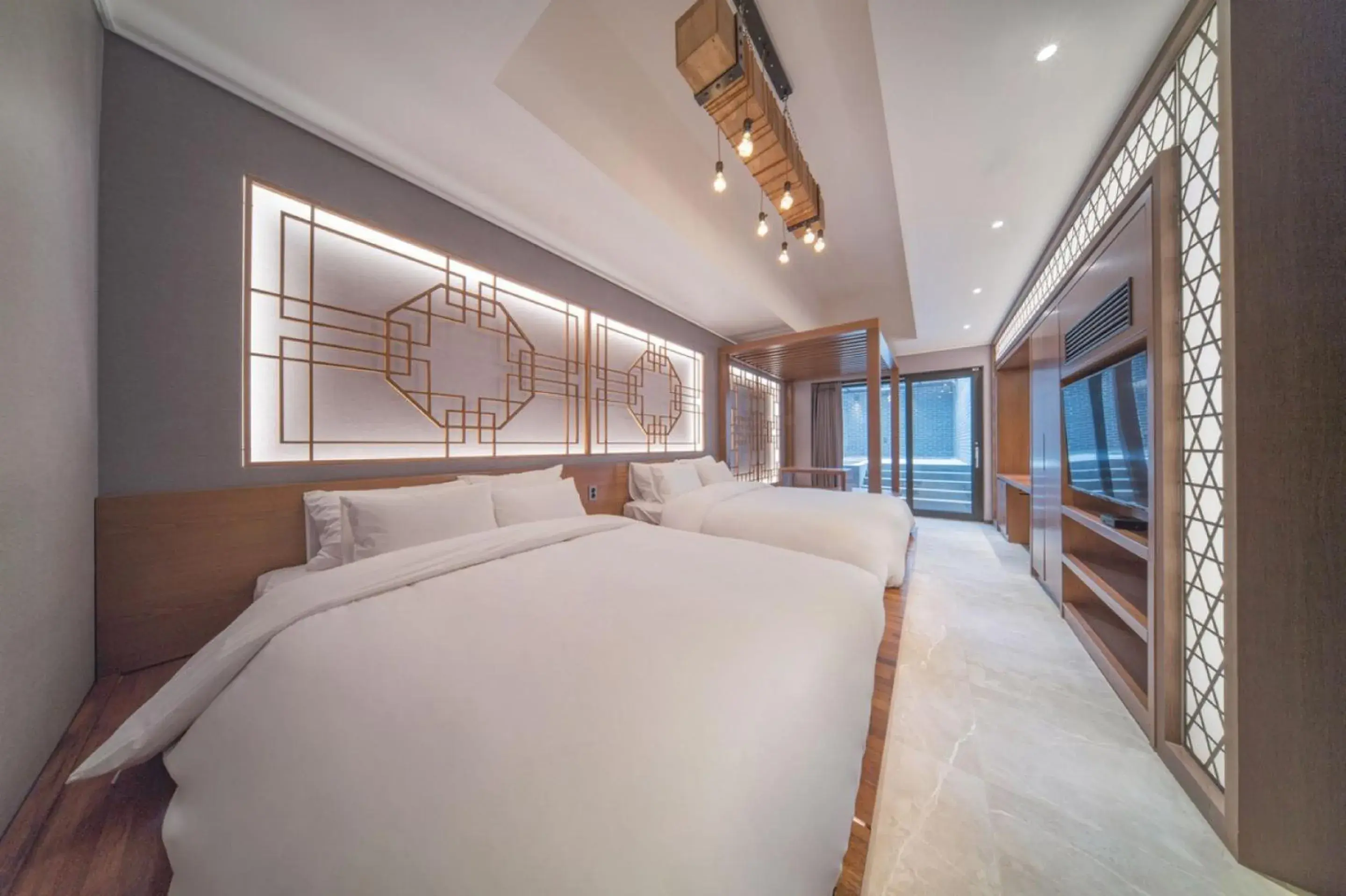 Bed in YeanHwaMoon hotel