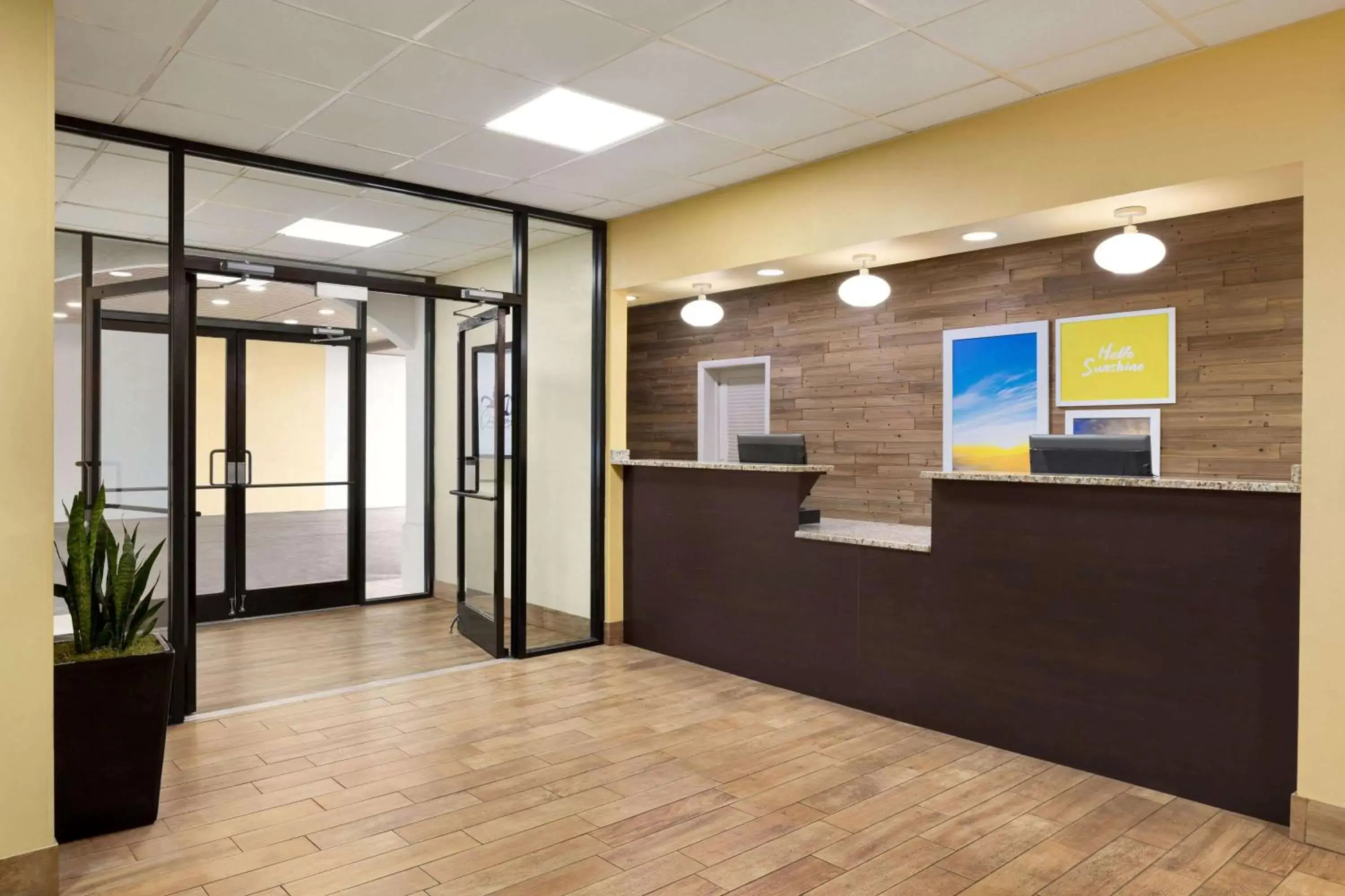 Lobby or reception in Hotel Bo, a Days Inn by Wyndham Chattanooga Downtown Lobby or reception in Hotel Bo, a Days Inn by Wyndham Chattanooga Downtown