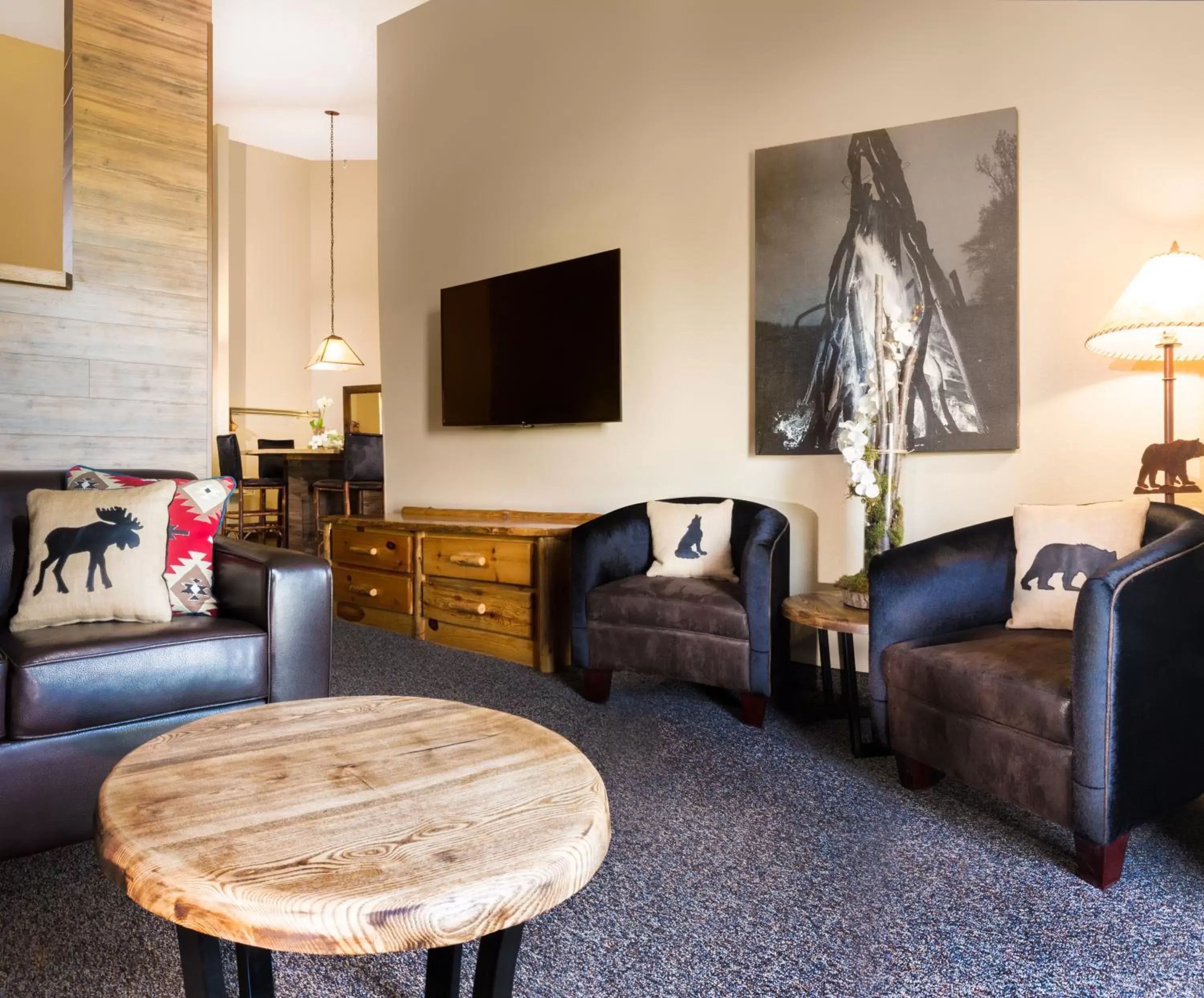 Decorative detail, Lounge/Bar in Great Wolf Lodge - Niagara Falls