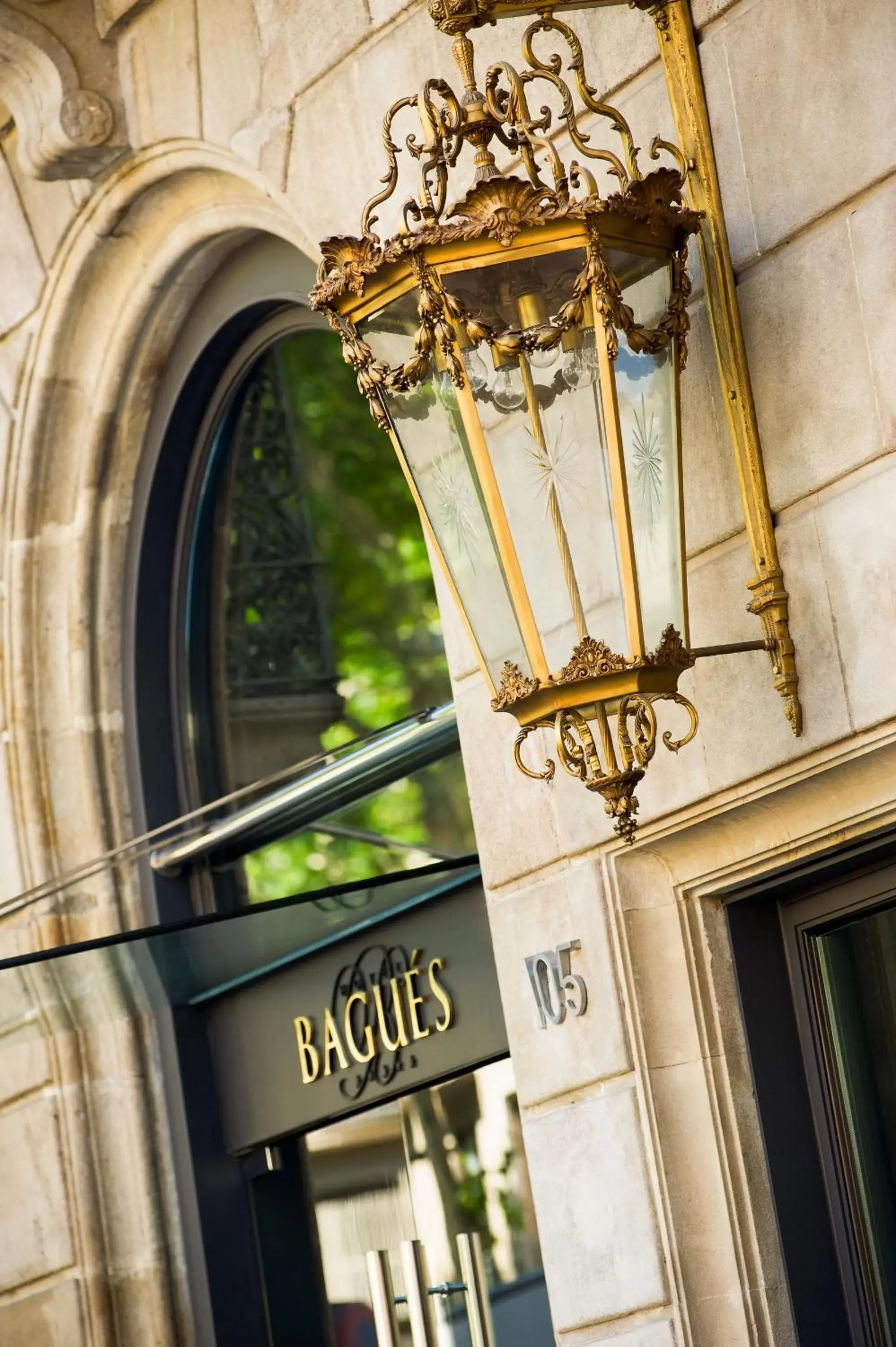 Facade/entrance in Hotel Bagués, a Small Luxury Hotel of the World