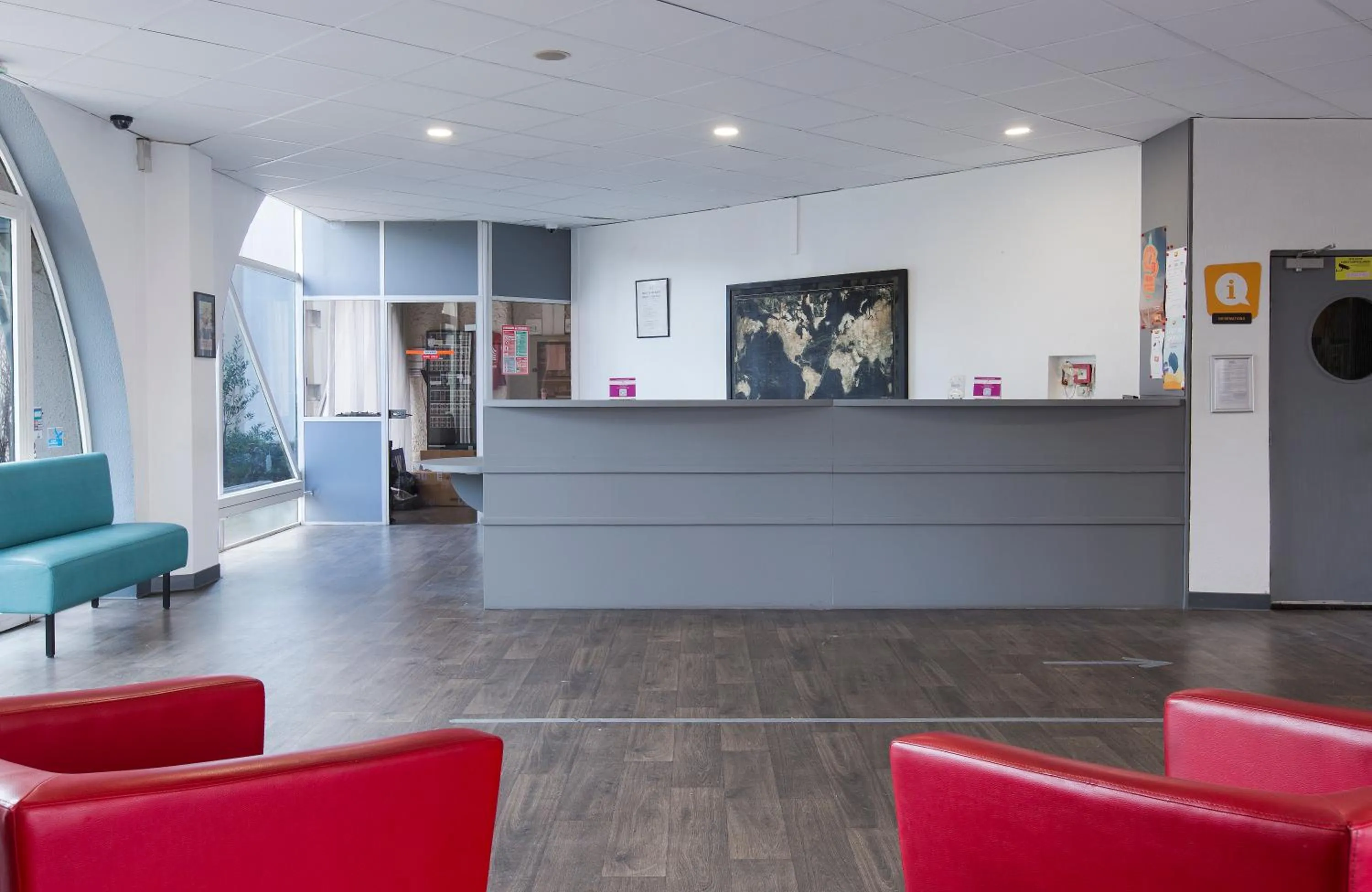 Lobby or reception in hotelF1 Cergy