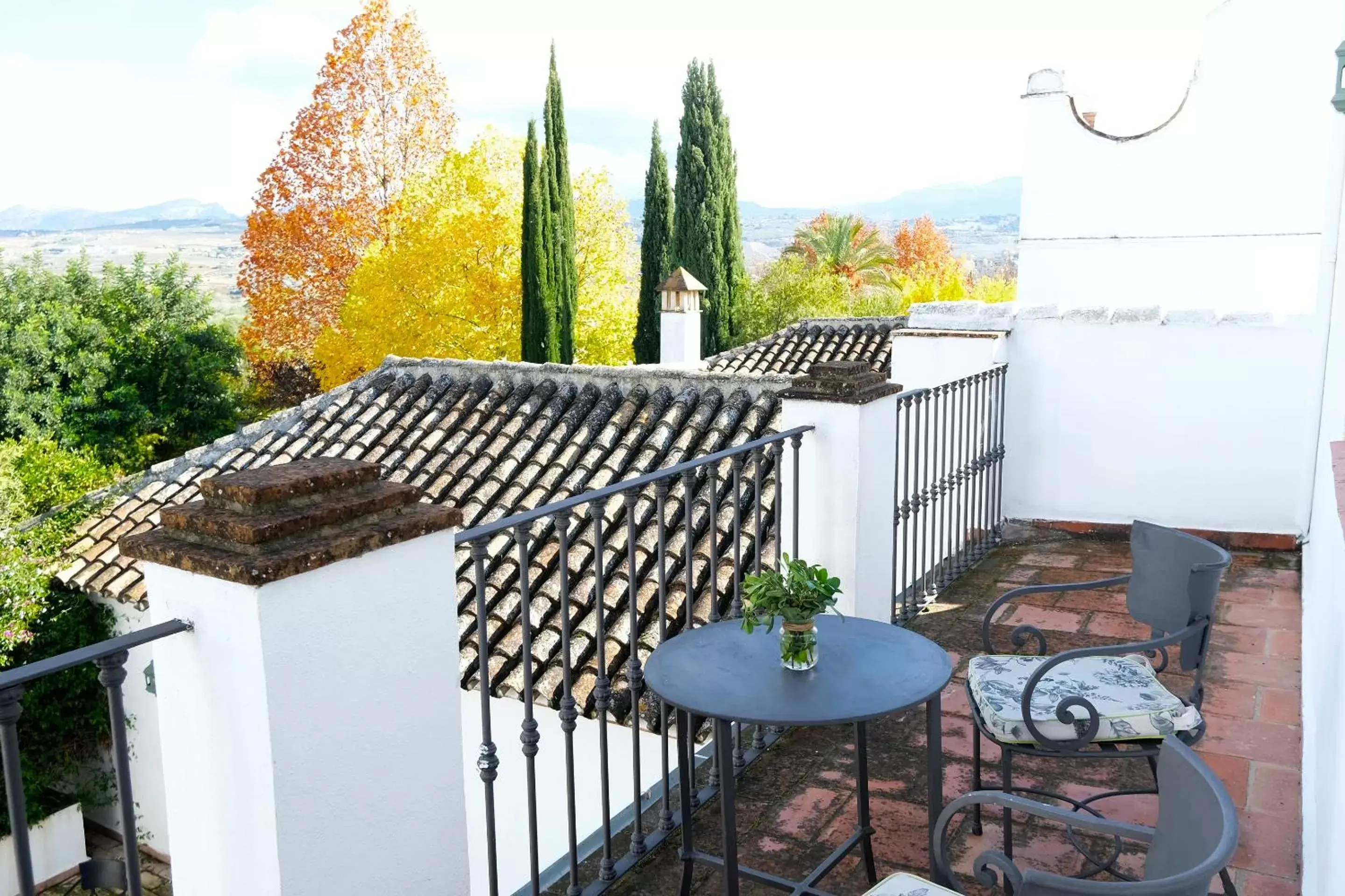 Balcony/Terrace in Hotel Boutique Molino del Arco