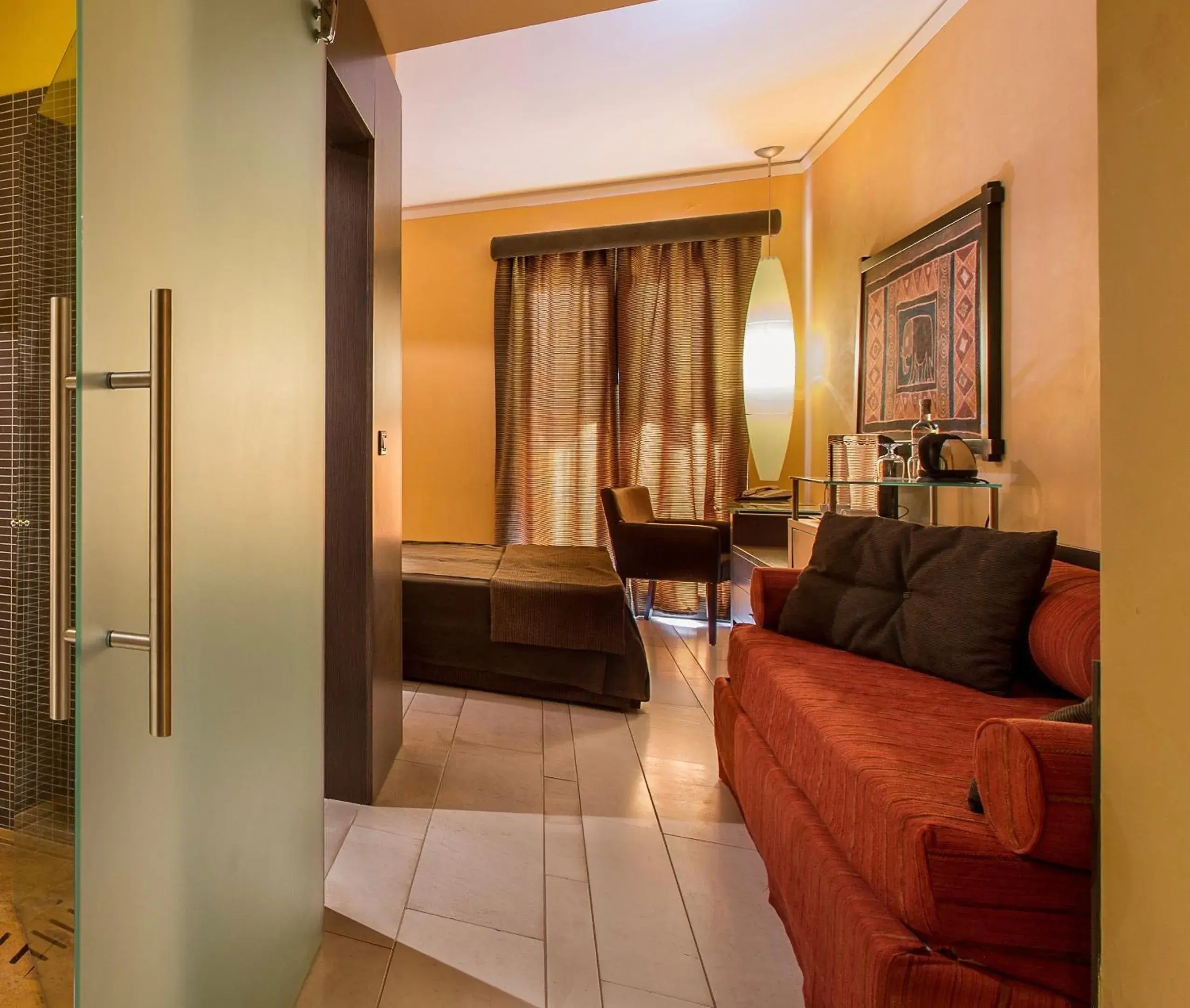 Bedroom, Seating Area in Hotel Capo San Vito