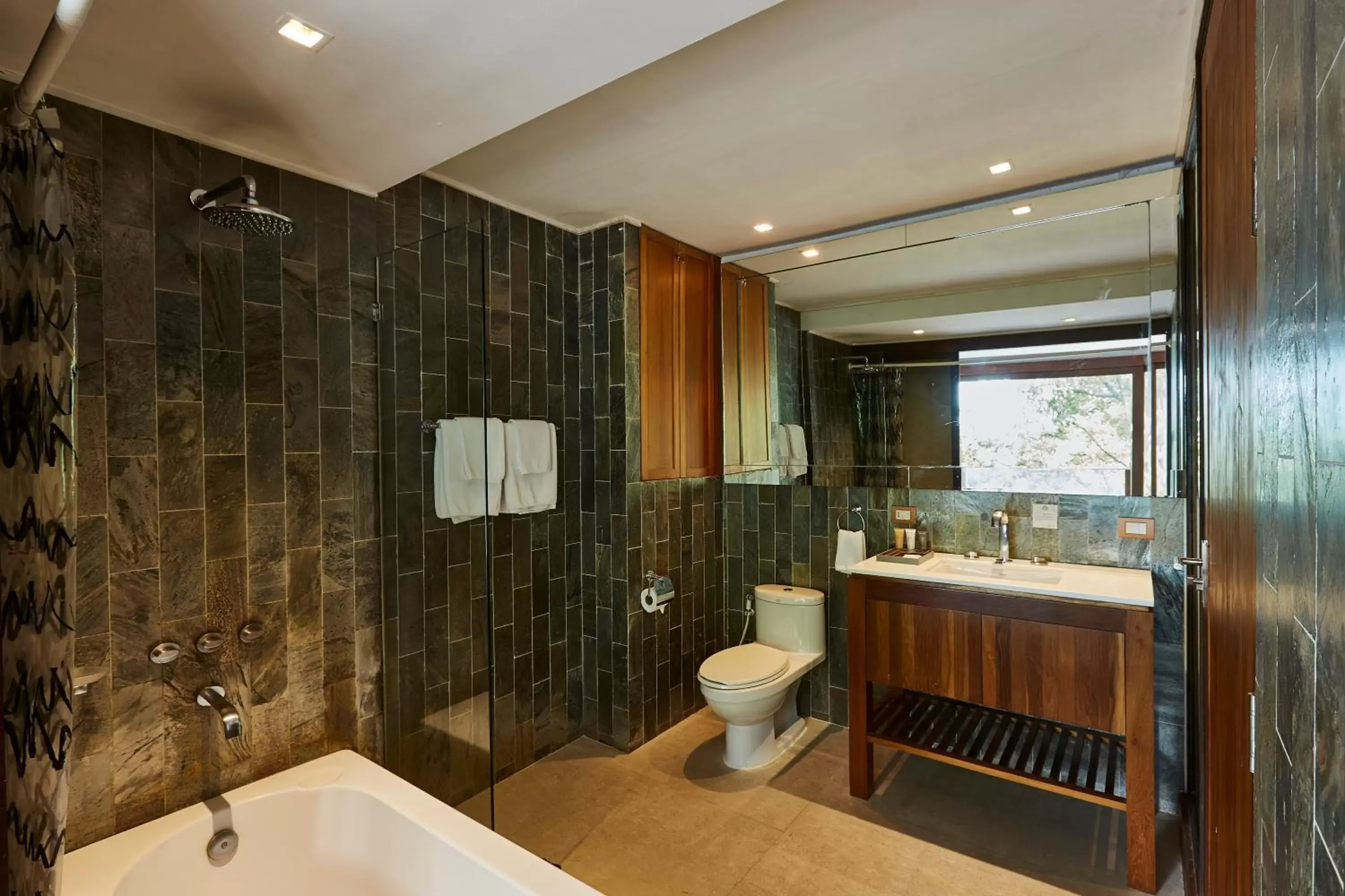 Bathroom in LUXX Langsuan Hotel - SHA Plus