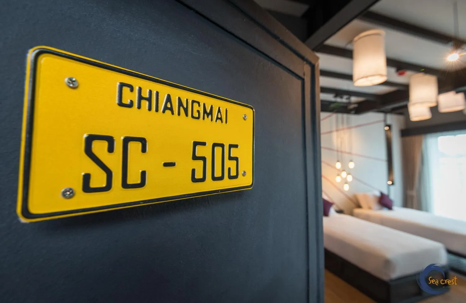 Logo/Certificate/Sign, Bed in Sea Crest by Jomtien