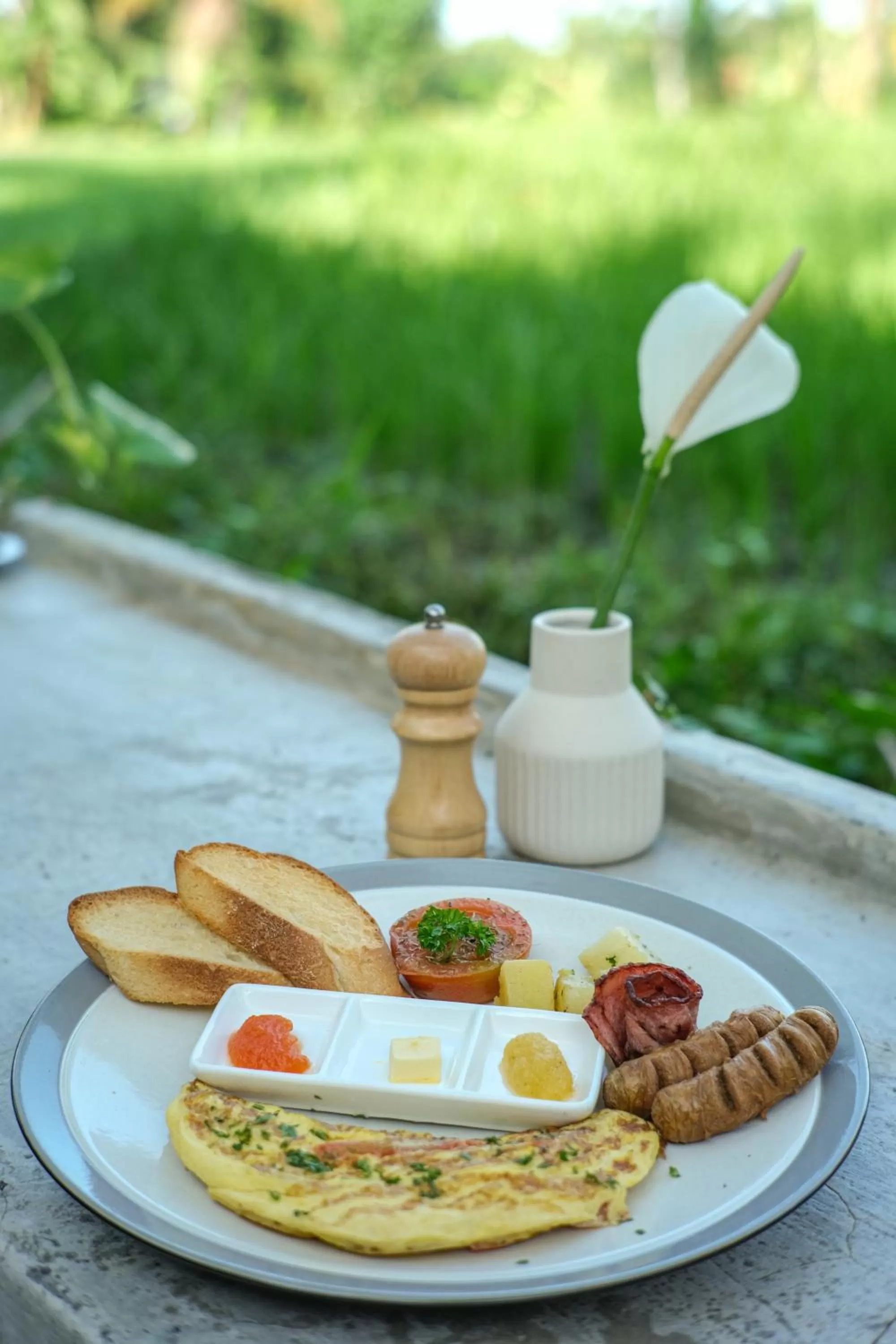 Breakfast in Artini Bisma Ubud Hotel