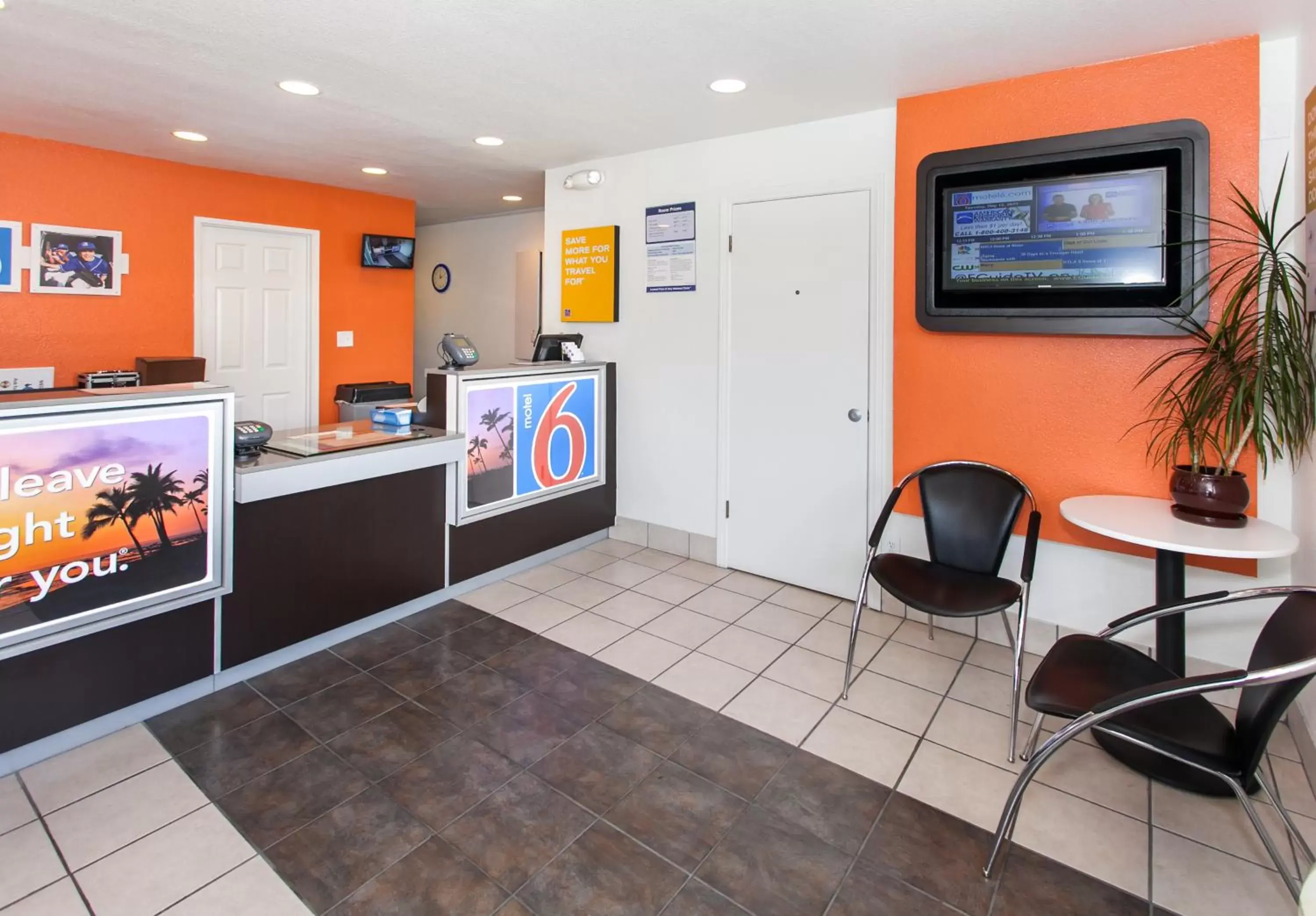 Lobby or reception, Lobby/Reception in Motel 6-Rosemead, CA - Los Angeles