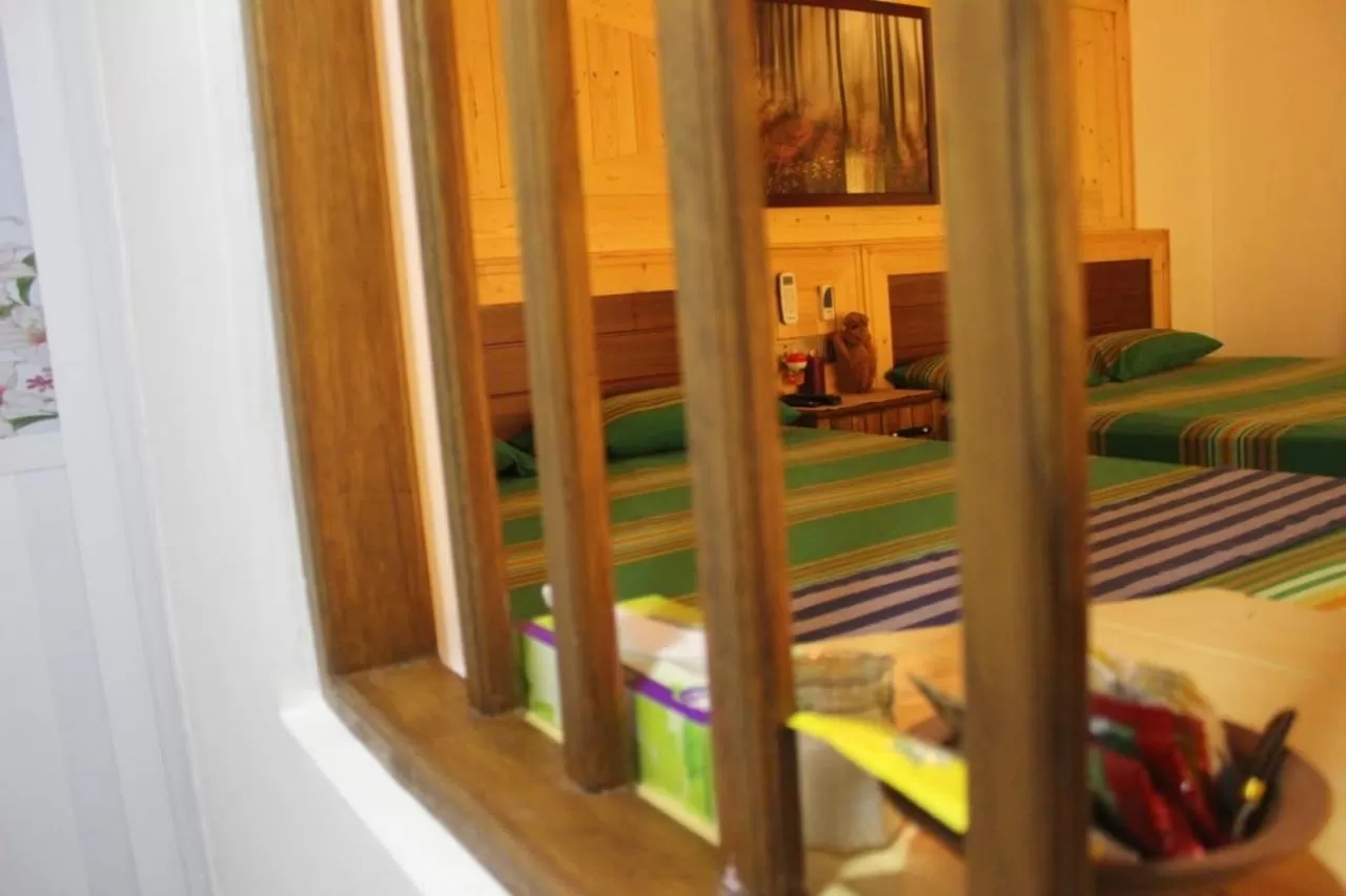 Bed in Green Cottage