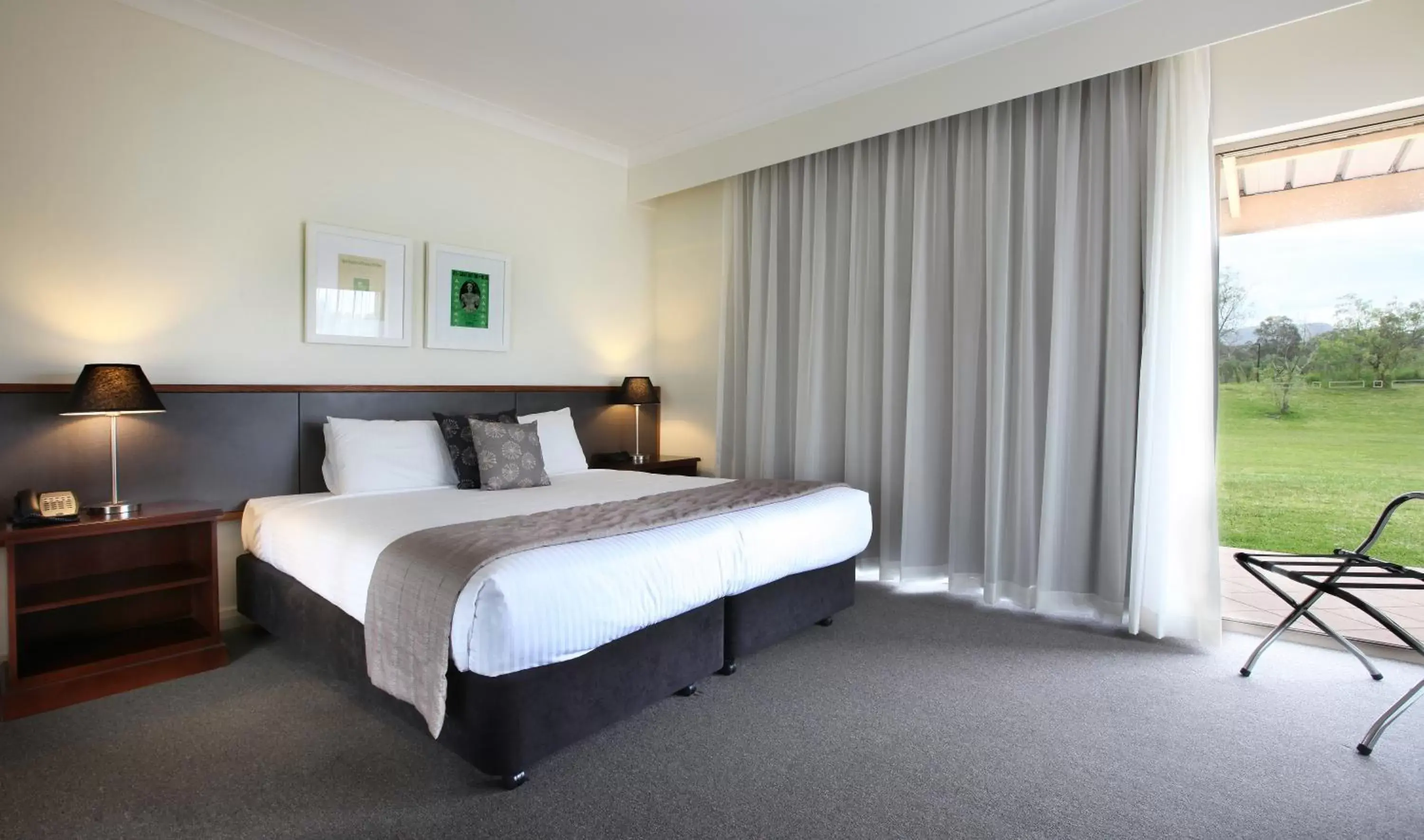 Bed in Harrigan's Hunter Valley