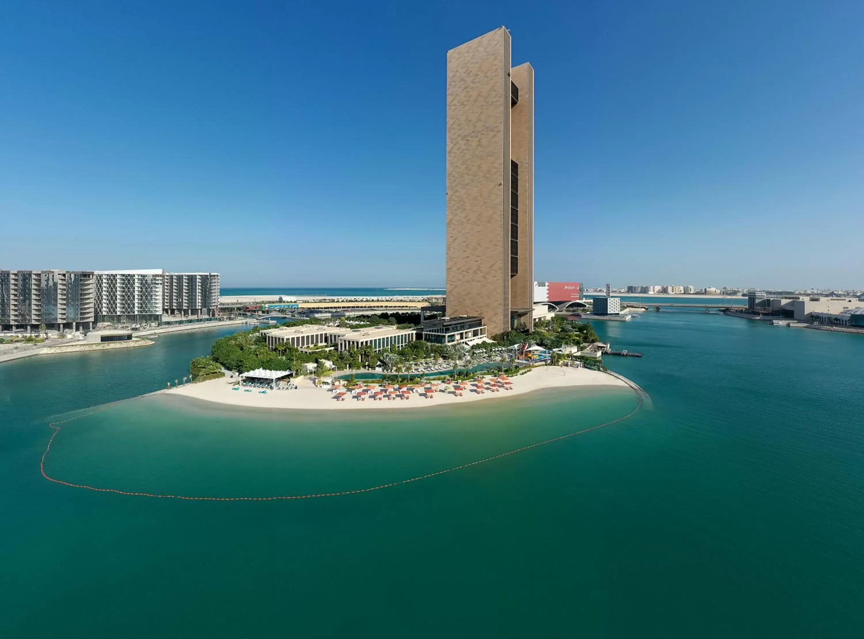 Bird's eye view, Bird's-eye View in Four Seasons Hotel Bahrain Bay