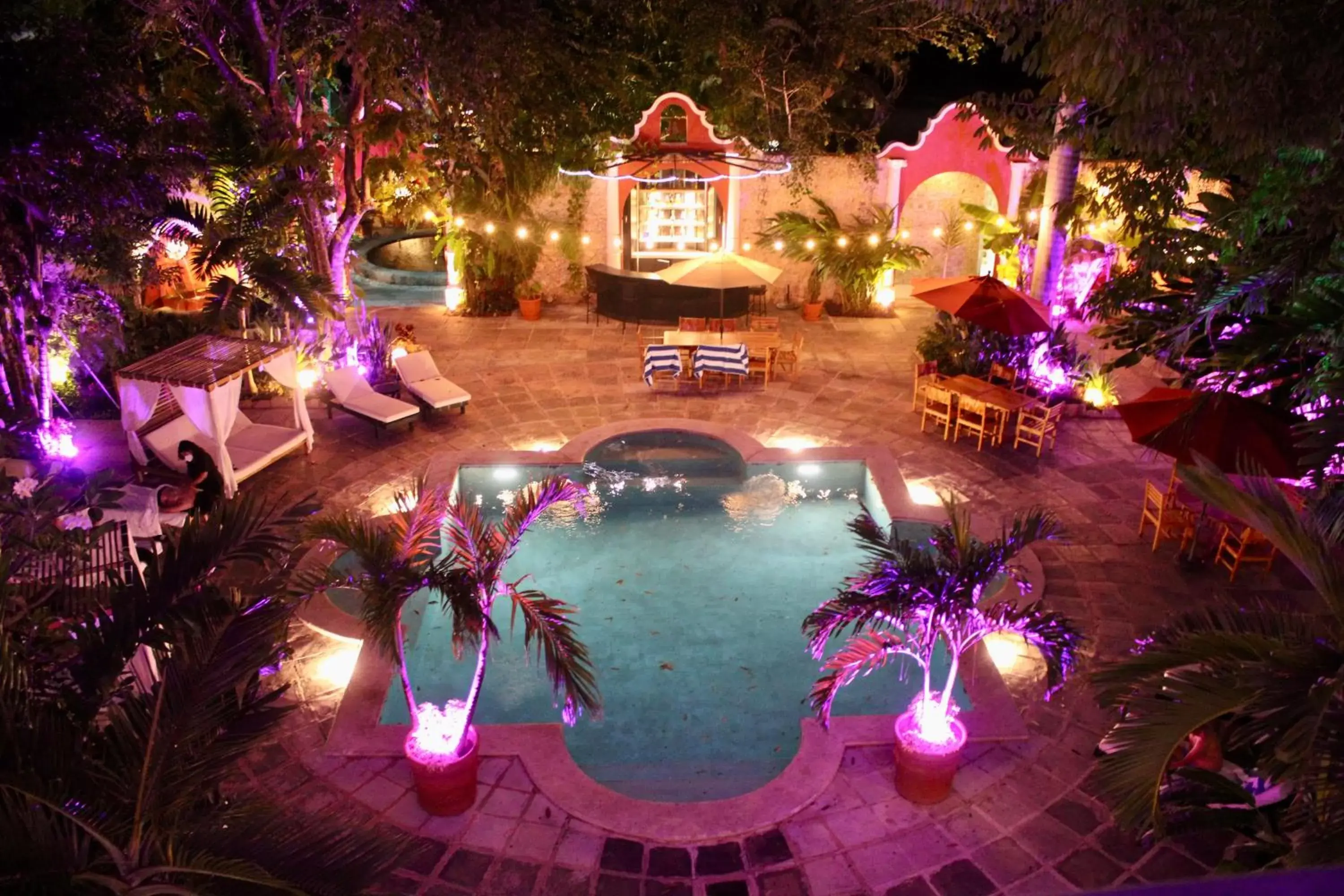 Pool View in Villa Merida Boutique Hotel