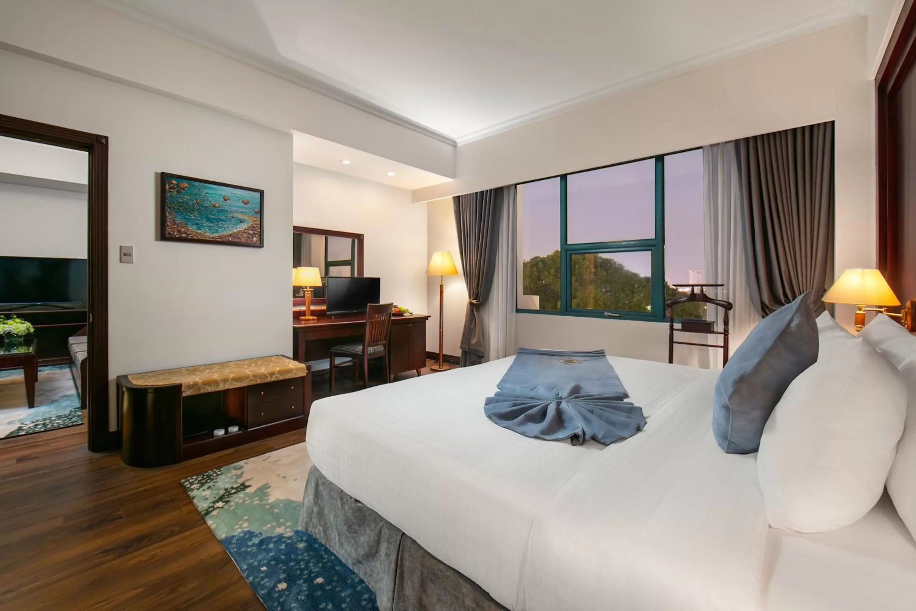 Photo of the whole room, Bed in The Tray Hotel Hai Phong