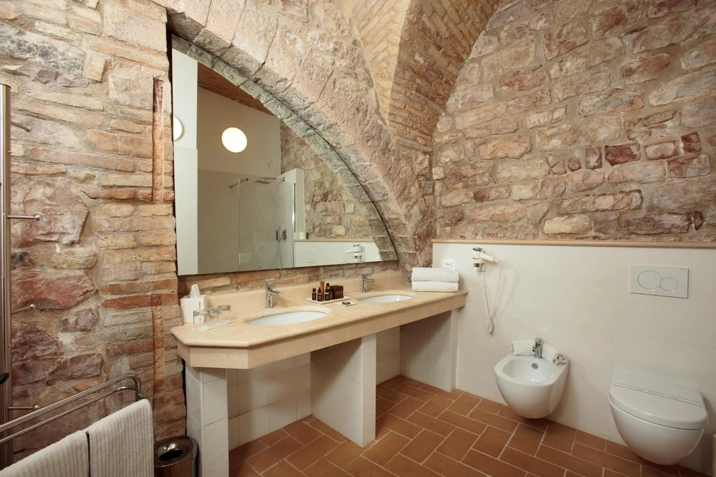 Bathroom in Giotto B&B