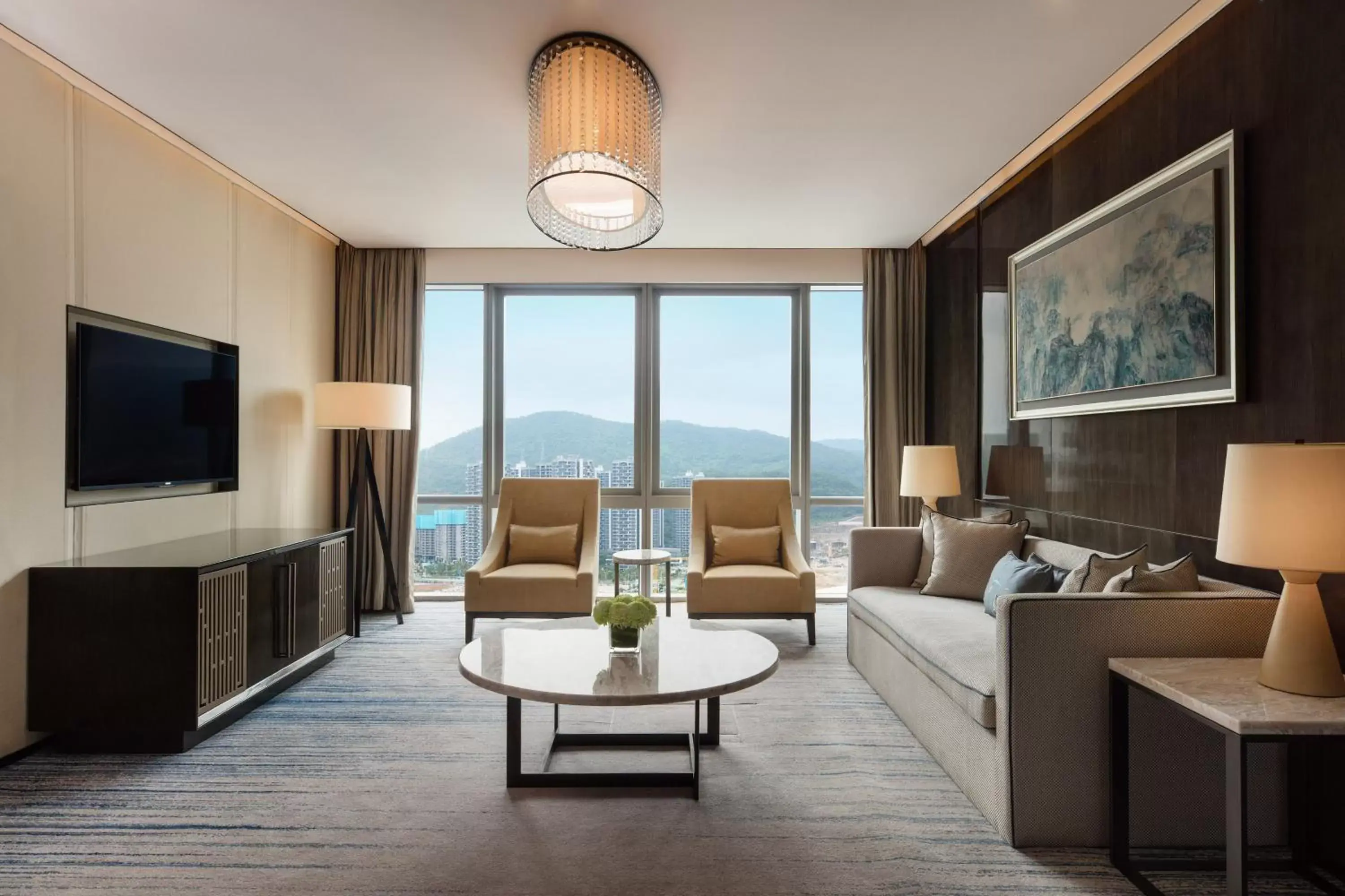 Living room, Seating Area in Sheraton Zhuhai Hotel