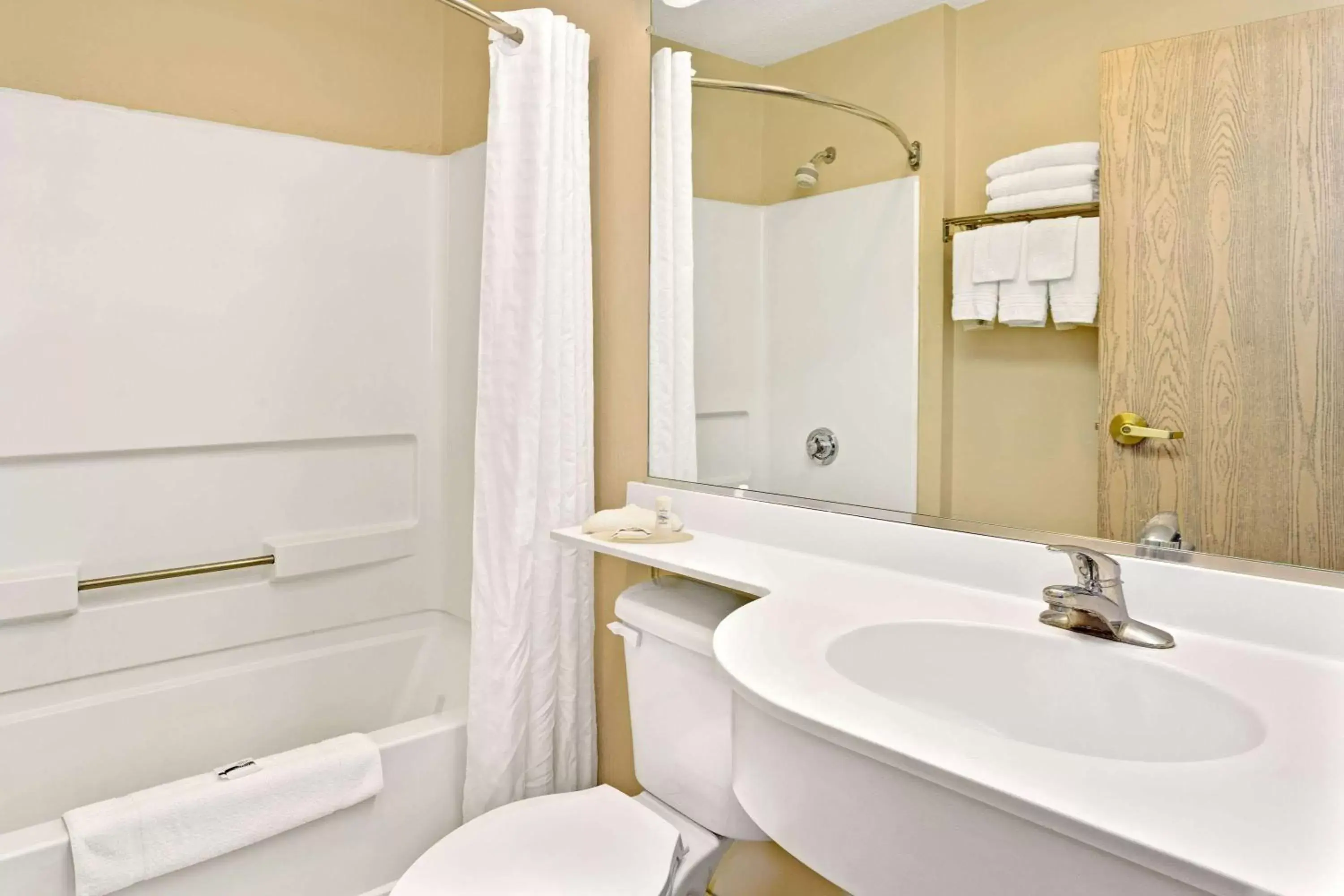 Bathroom in Microtel Inn & Suites by Wyndham Florence/Cincinnati Airpo
