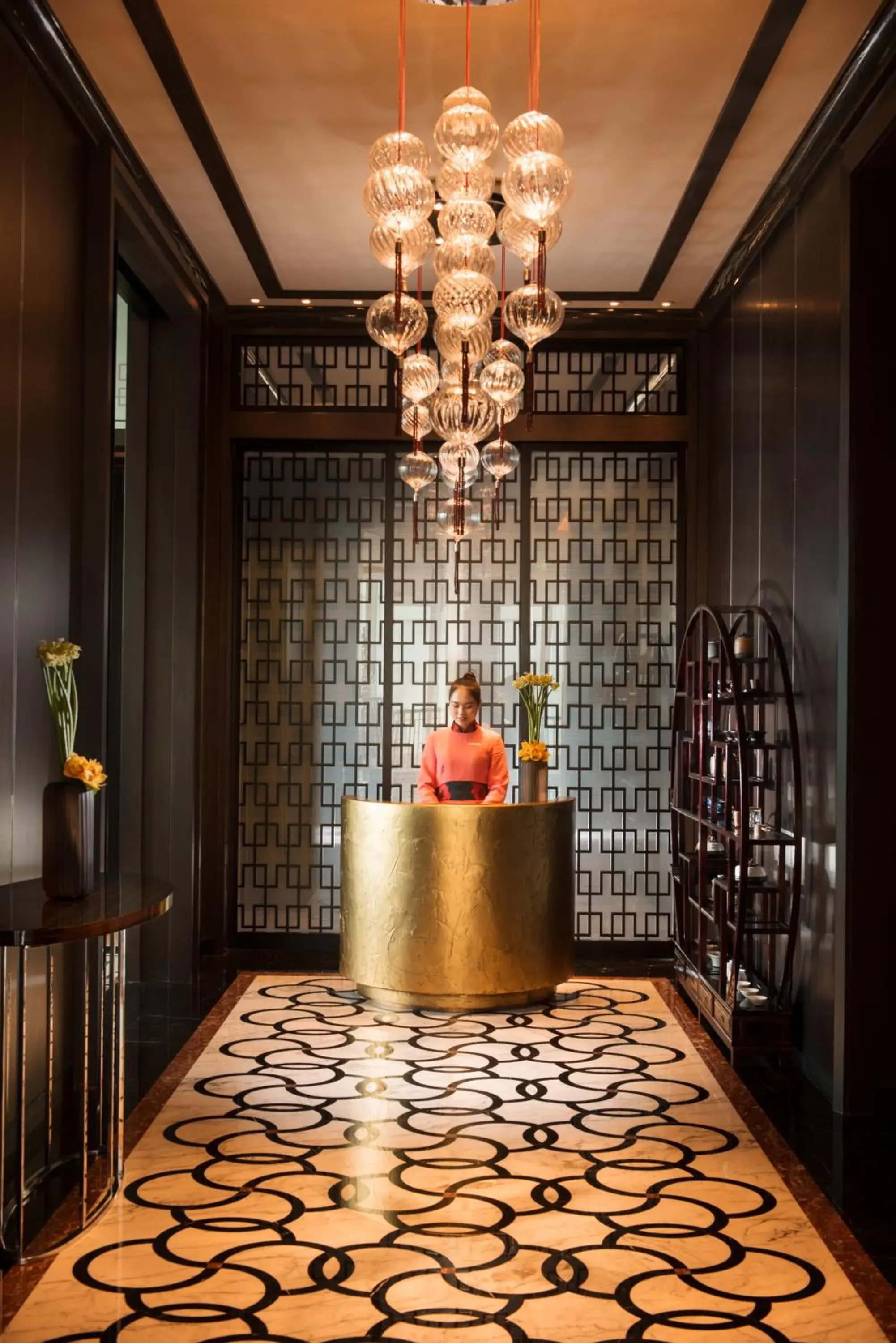Restaurant/places to eat, Lobby/Reception in Waldorf Astoria Chengdu