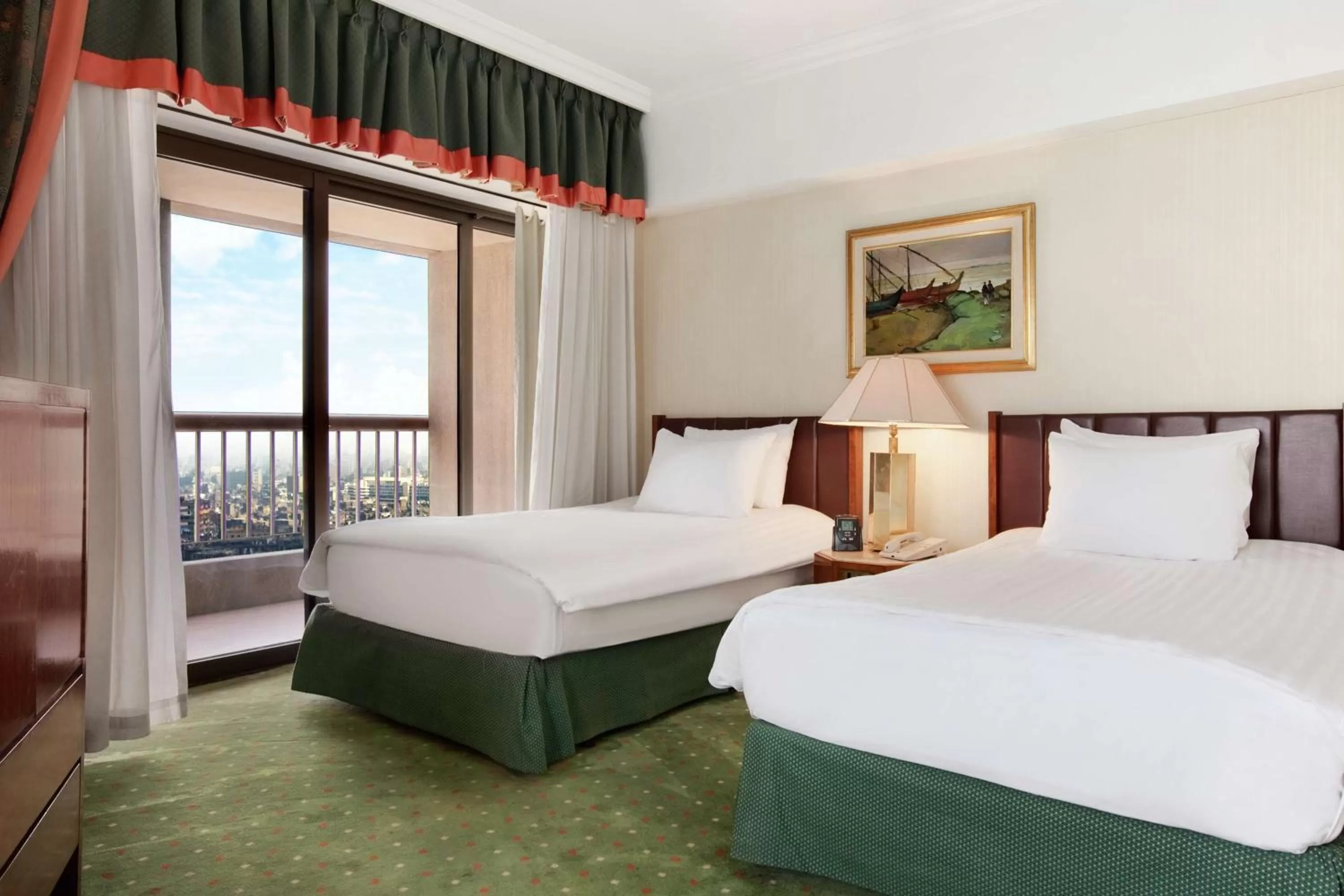 Bed in Ramses Hilton Hotel & Casino