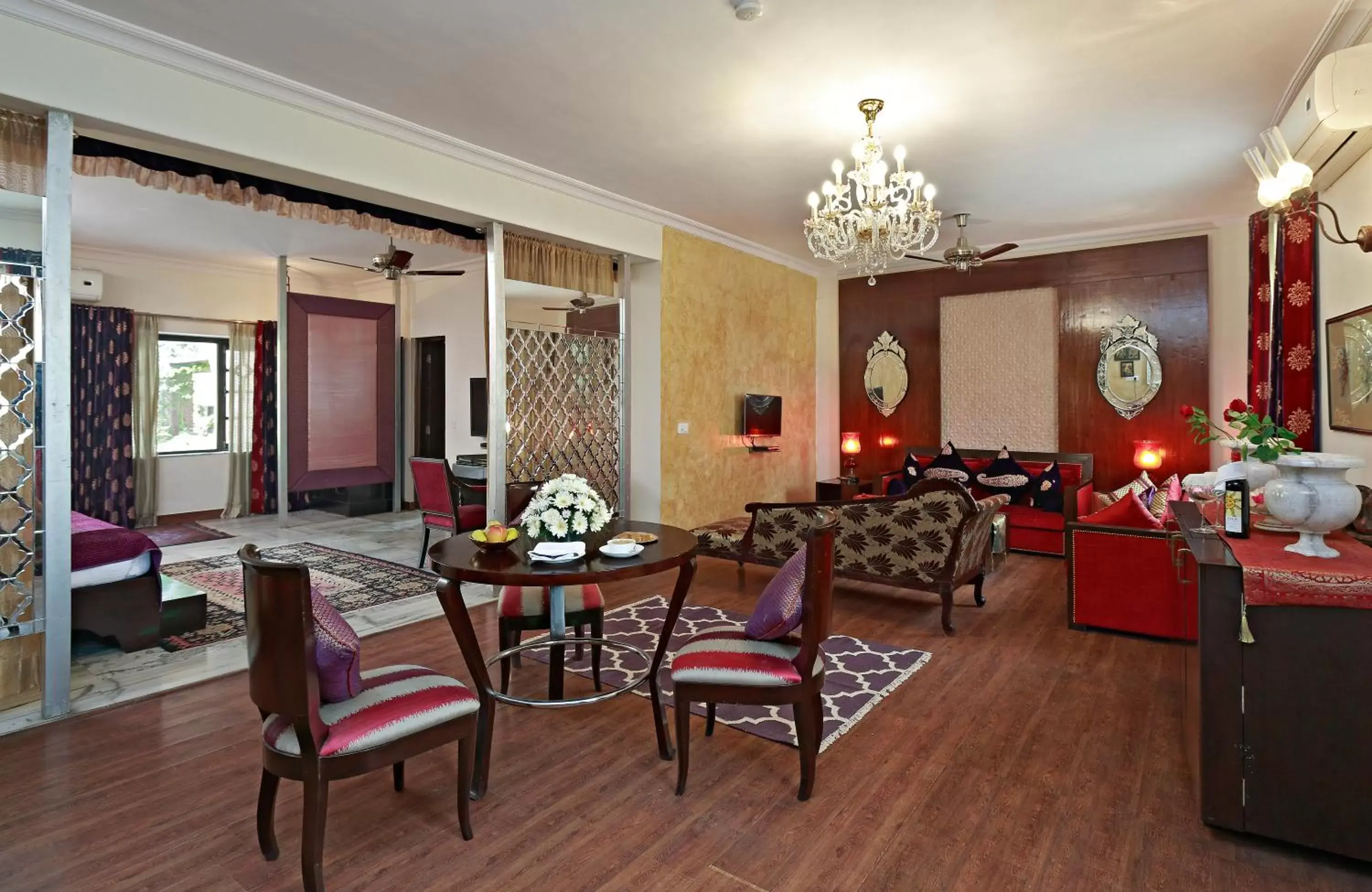 Living room in Ranbanka Palace