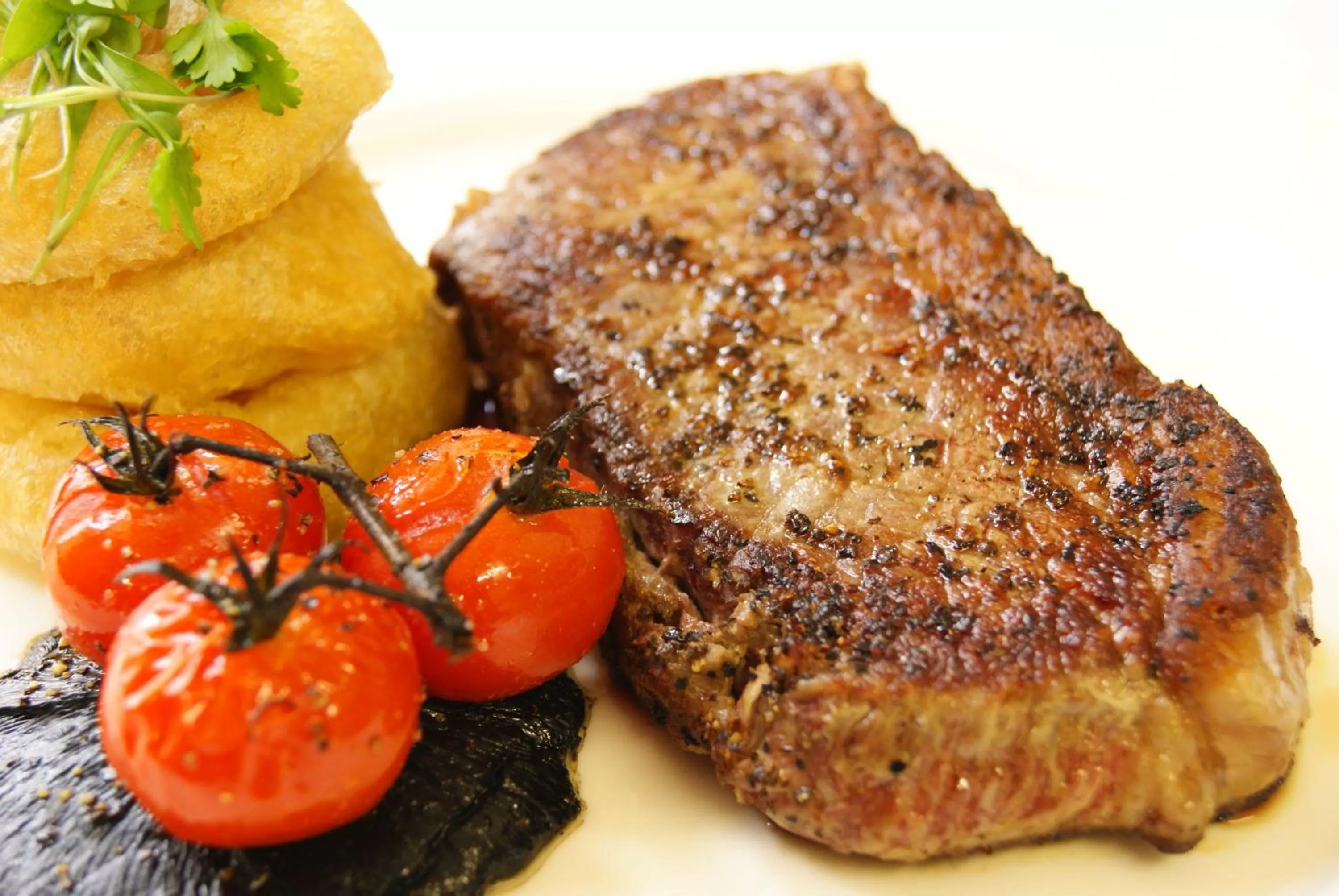 Food close-up in Selkirk Arms Hotel