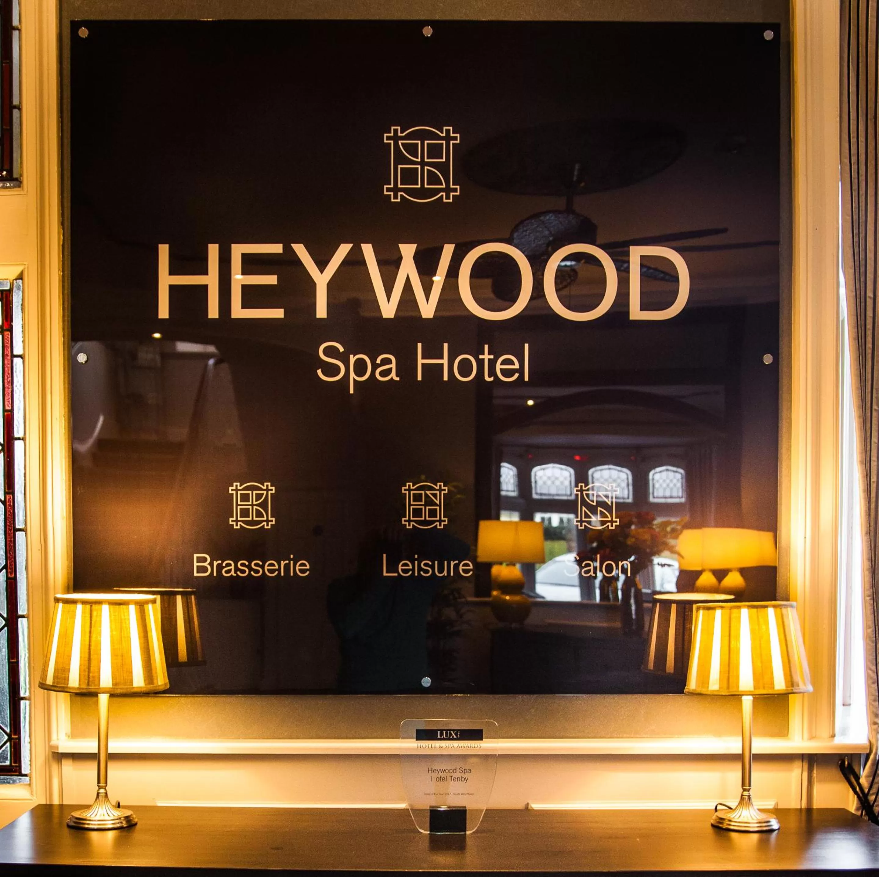 Property logo or sign in Heywood Spa Hotel