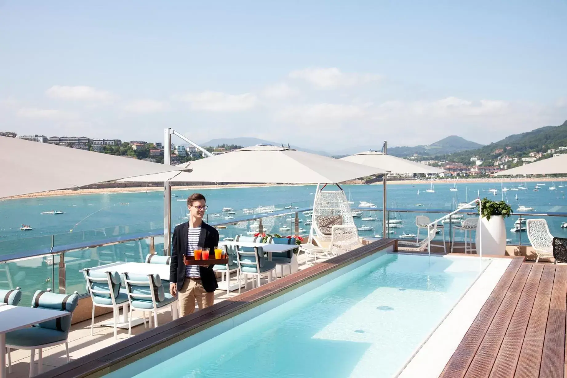 Balcony/Terrace in Lasala Plaza Hotel