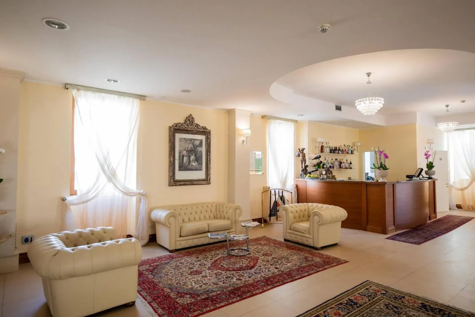 Living room, Seating Area in Hotel Parco delle Fontane