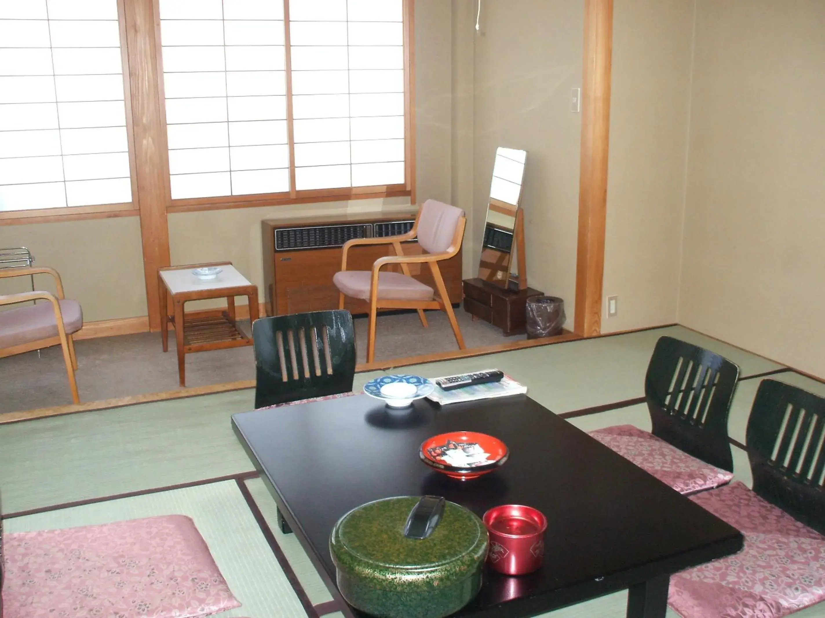 Seating area, Restaurant/Places to Eat in Fujiya Ryokan