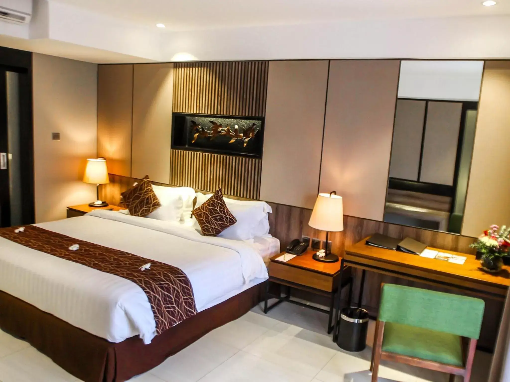 Bed in The Nest Hotel Nusa Dua