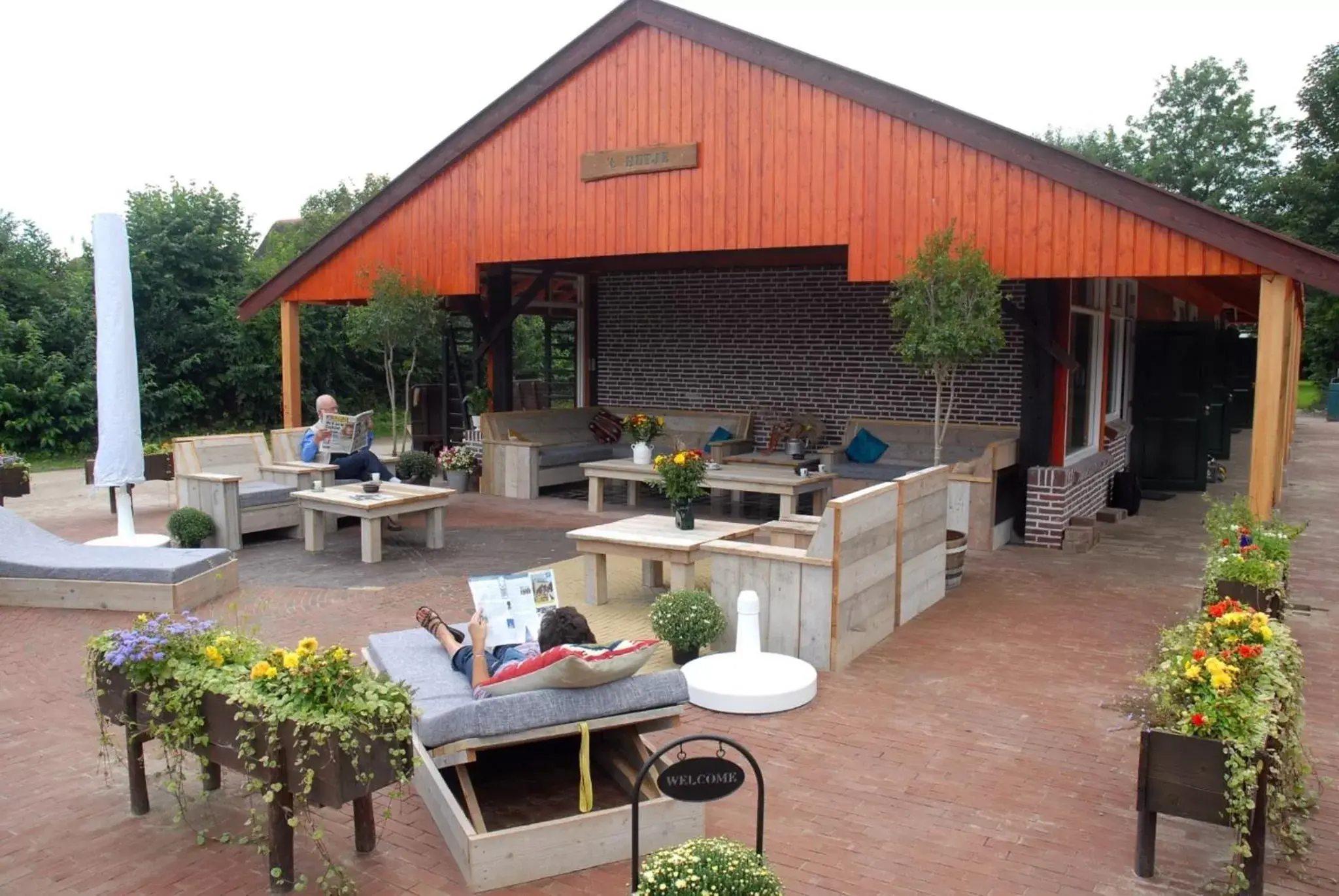 Balcony/Terrace, Restaurant/Places to Eat in Buitengoed de Panoven